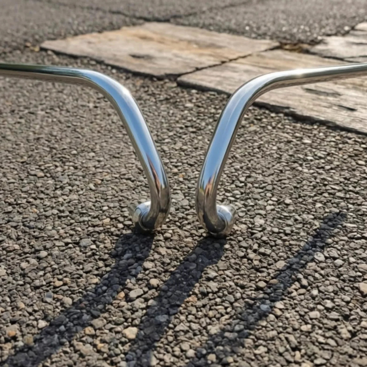 Paire Guidons Résistant Résistant Chocs | Métal Robuste et, Guidon pour Mini cyclette, Motards