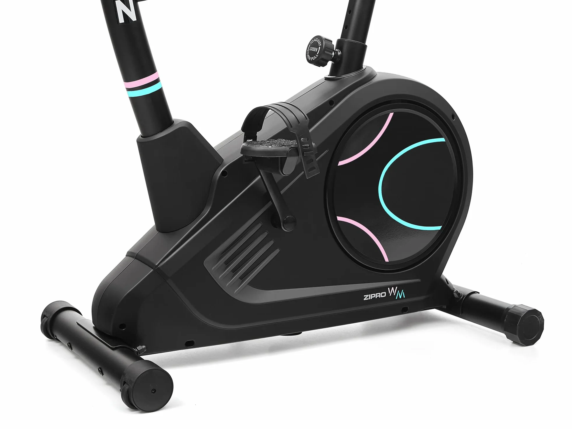 Zipro Vélo d'appartement magnétique Flame Ergomètre Fitness 150 kg