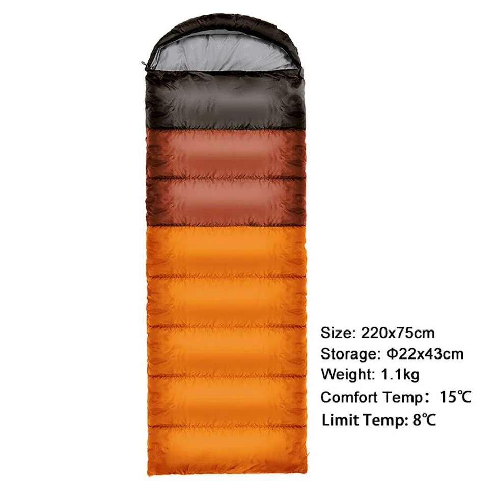 Sac de Couchage de Camping/Sac de Couchage étanche/Réchauffer Trois Saisons Printemps et été/Voyage/Extérieur/Adulte,Green