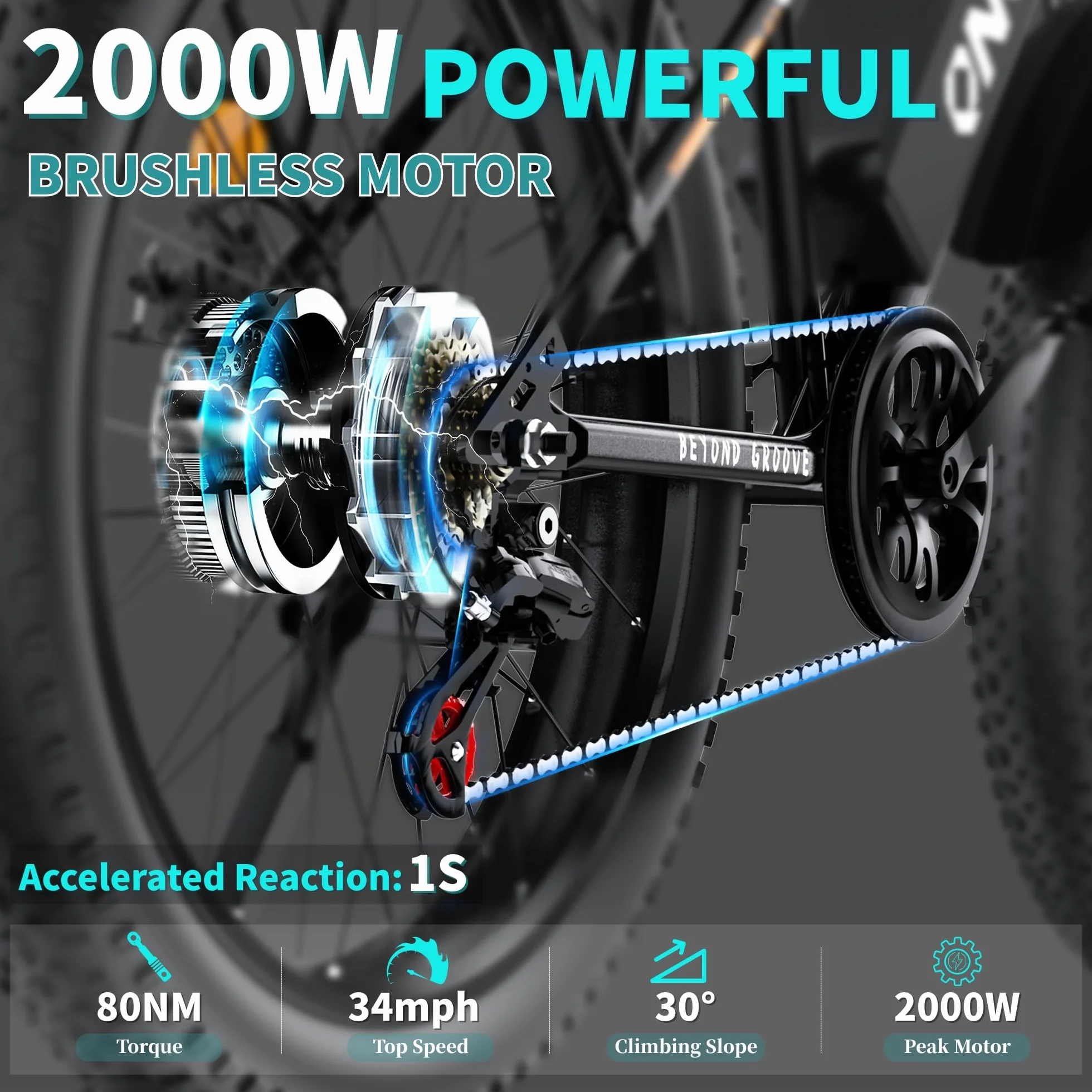 VTT électrique 26 pouces pneus gras 48V 15Ah Shimano 7 vitesses double amortisseurs