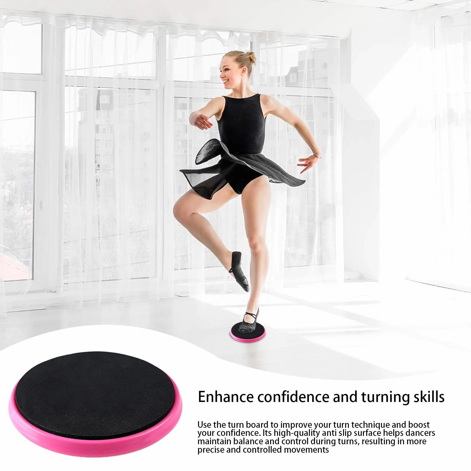 Disque à pirouettes pour ballet - Planches de danse antidérapantes