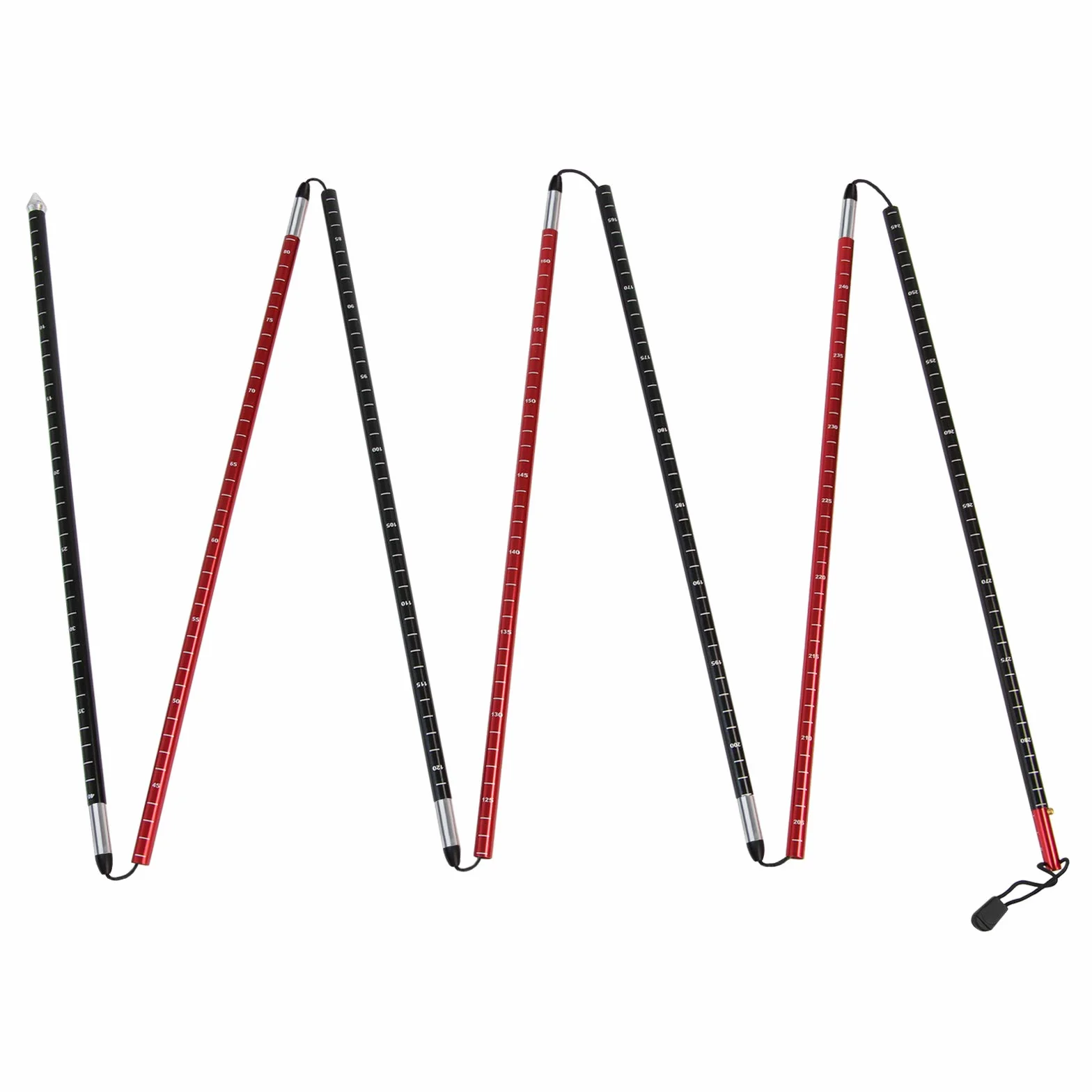 ALPIDEX Sonde Avalanche Sonde Neige Aluminium 260 cm ou 320 cm