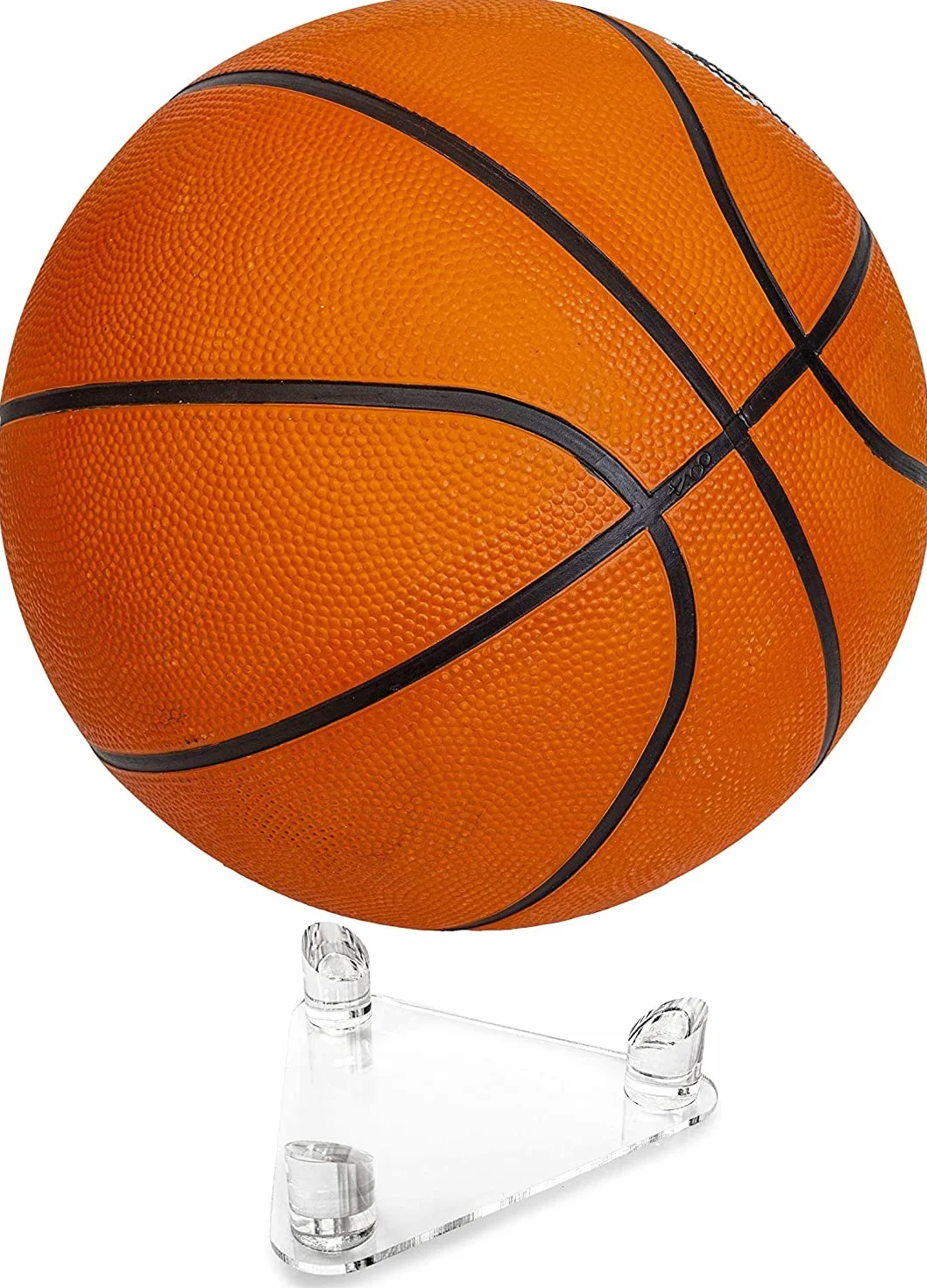 Transparent Acrylic Ball Holder for Basketball, Football, Volleyball