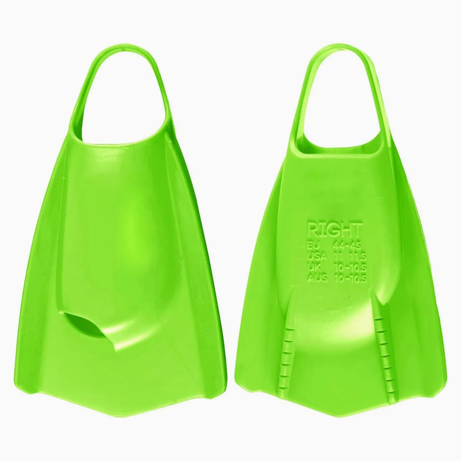 Palmes de natation confortables en silicone pour adolescents et adultes
