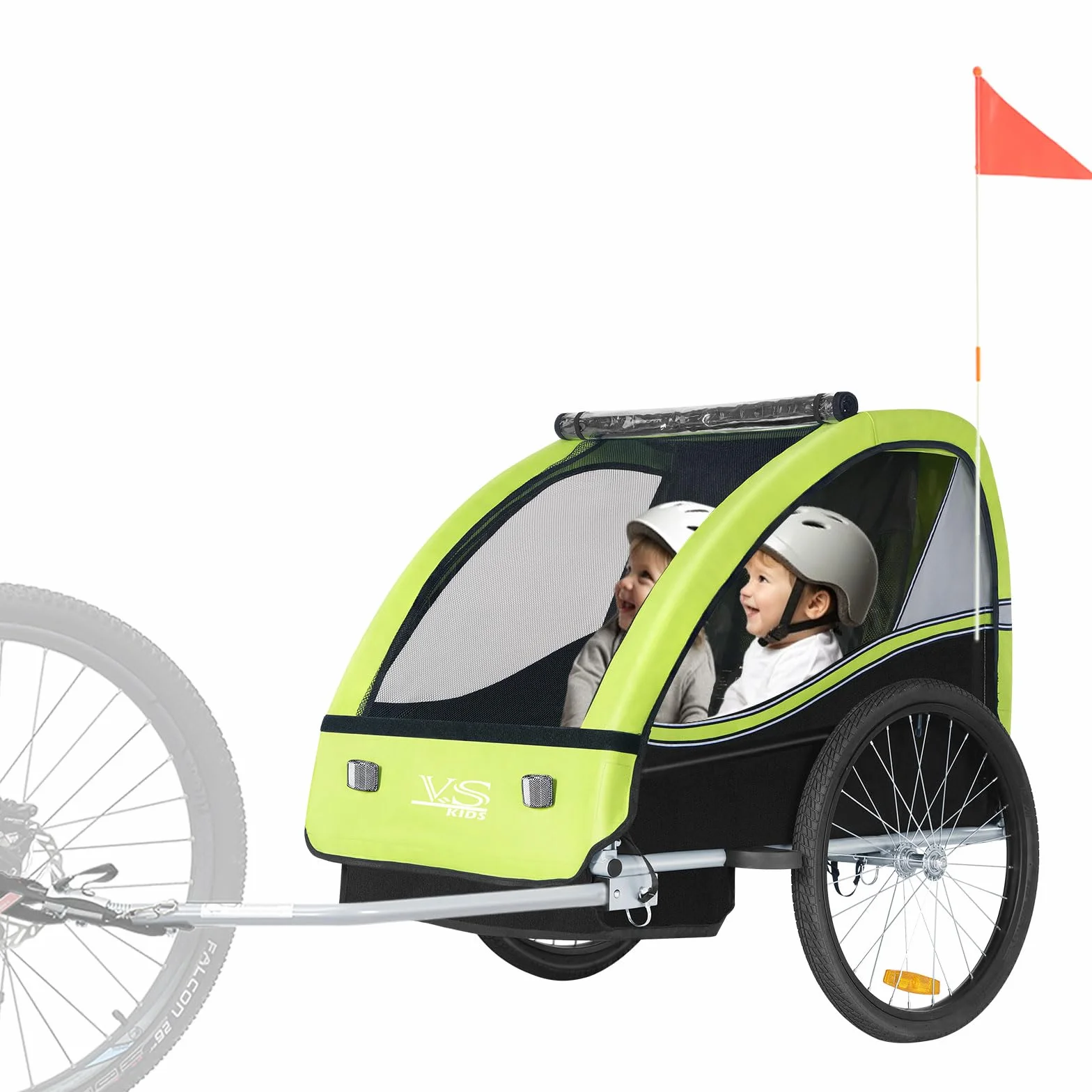 Tiggo VS 50201 Remorque pour Enfants Biplace Tout-Terrain