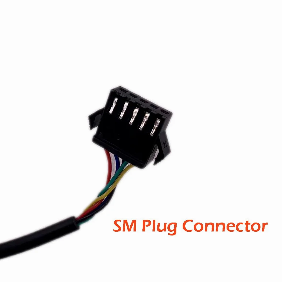 Écran LCD pour Vélo Électrique S5155 King-Meter Compteur de Vitesse 36V 48V Affichage de Vélo Électrique avec 5 Pin SM Prise Ebike Panneau de Contrôle