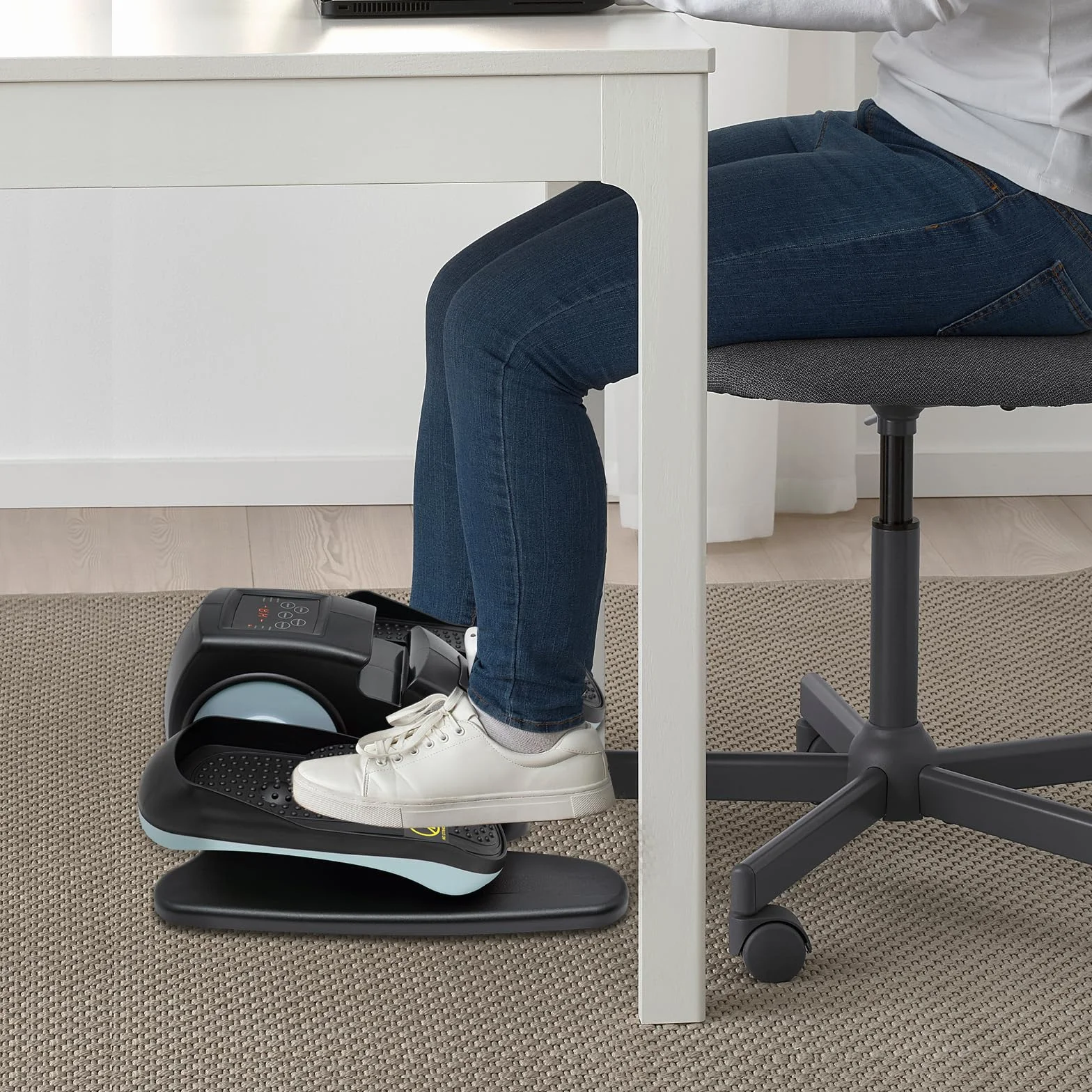 Pédalier Trainer 5 vitesses écran LCD pour personnes âgées, équipement d'entraînement jambes