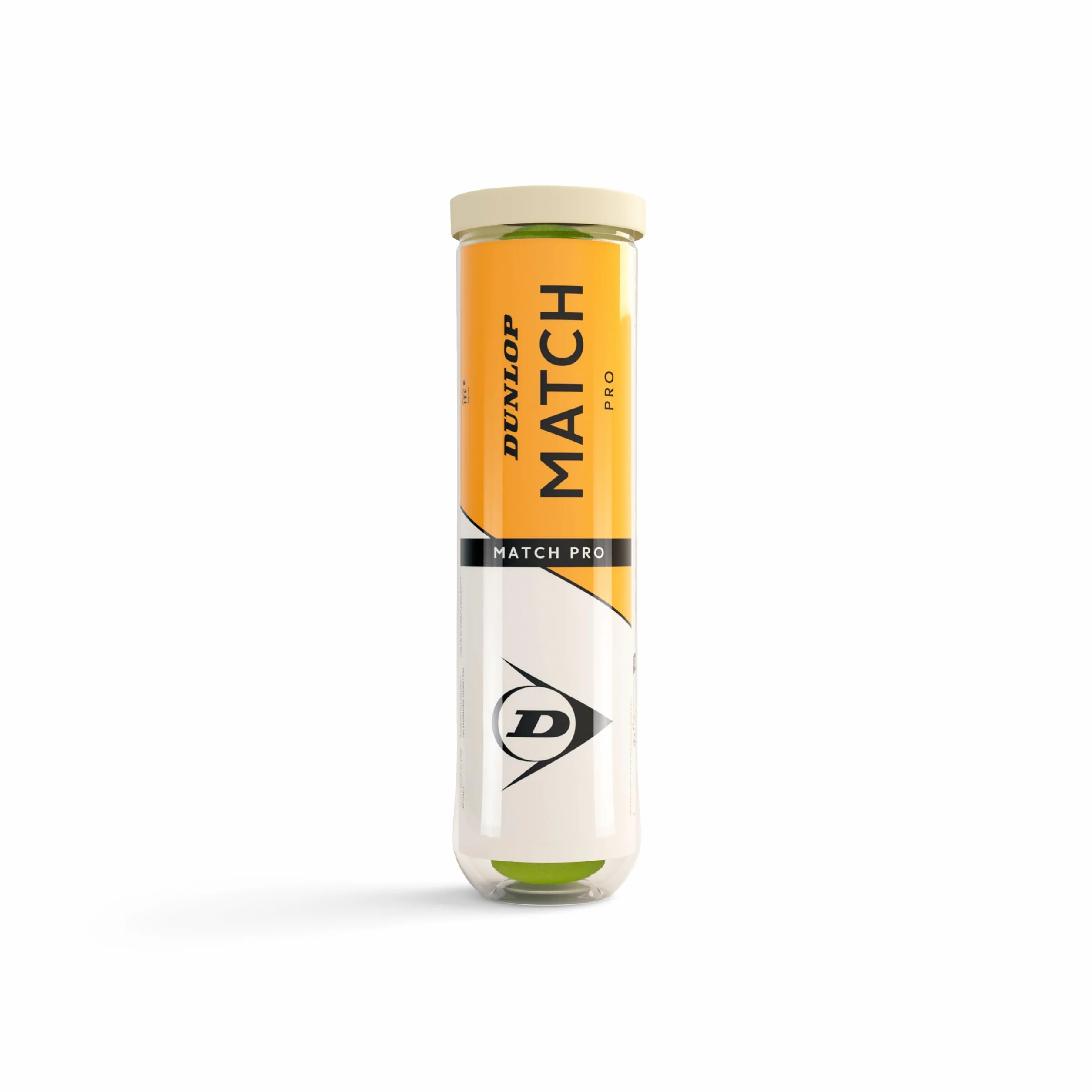 Dunlop Match Pro Tennis Ball for Sand, Hard Court & Lawn