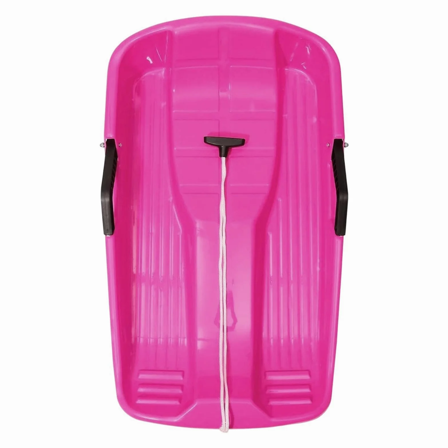 Luge De Neige pour Toboggan d'hiver 2 Places avec Corde De Traction | Luge Neige Ski Hiver Pour Plage Sable Glace Pentes Descentes Garçons Filles