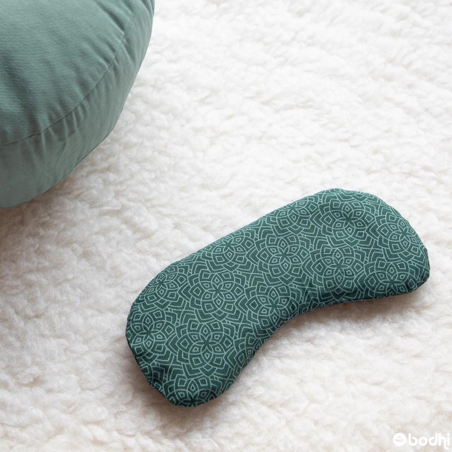 Garnissage en graines de lin bio et lavande bio - Masque pour les yeux doux en coton - Végétalien