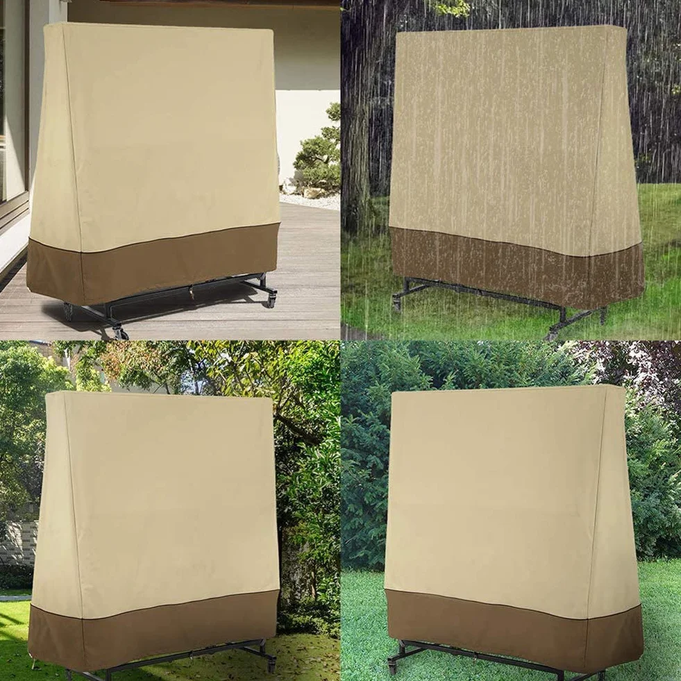 Housse de Protection Table de Tennis de Table Étanche Anti-UV Résistant à la Déchirure