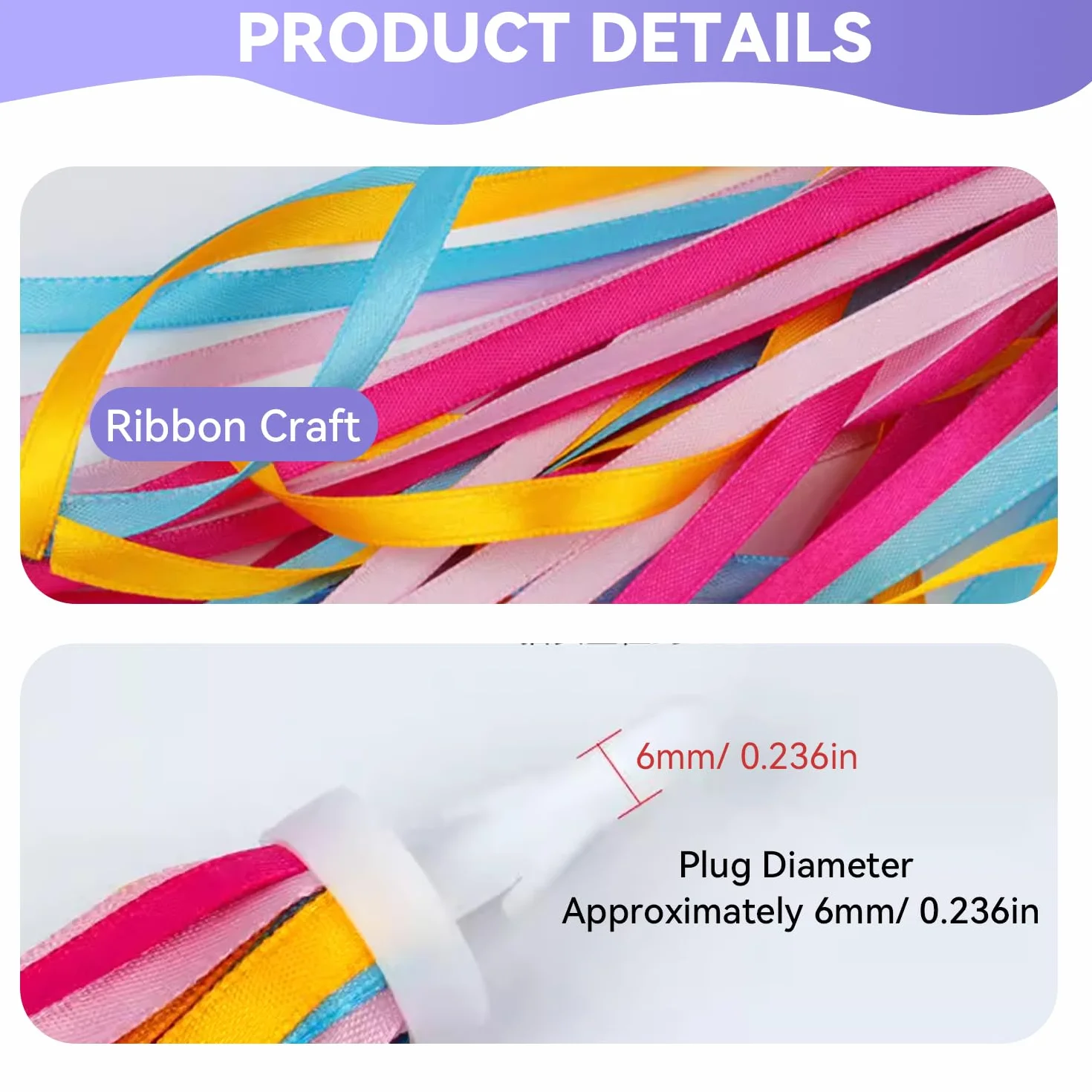 Accessoire Velo Enfant Rubans Guidon Streamers 2 Paires Arc-en-Ciel