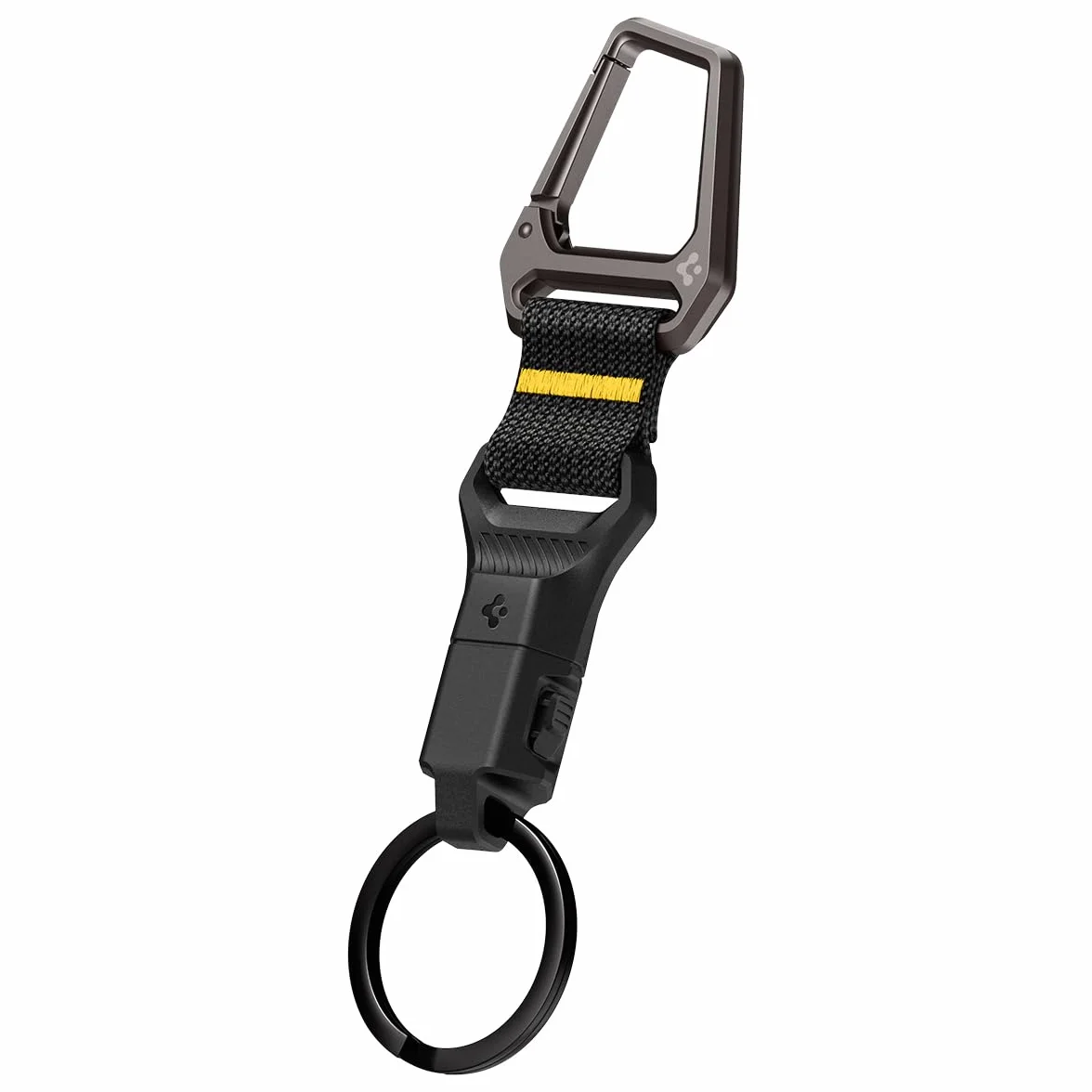 Spigen Life Mousqueton Porte-Clés Magnétique Amovible Organisateur de Clés Noir