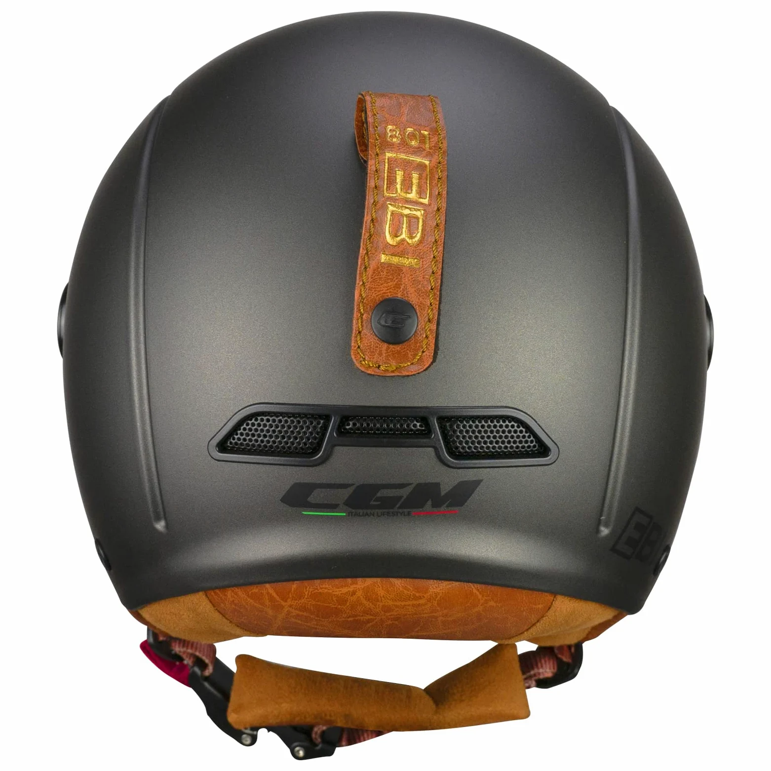 CGM EBI Casque de Ski Unisexe pour Adulte, Graphite satiné, XS (53-54cm)