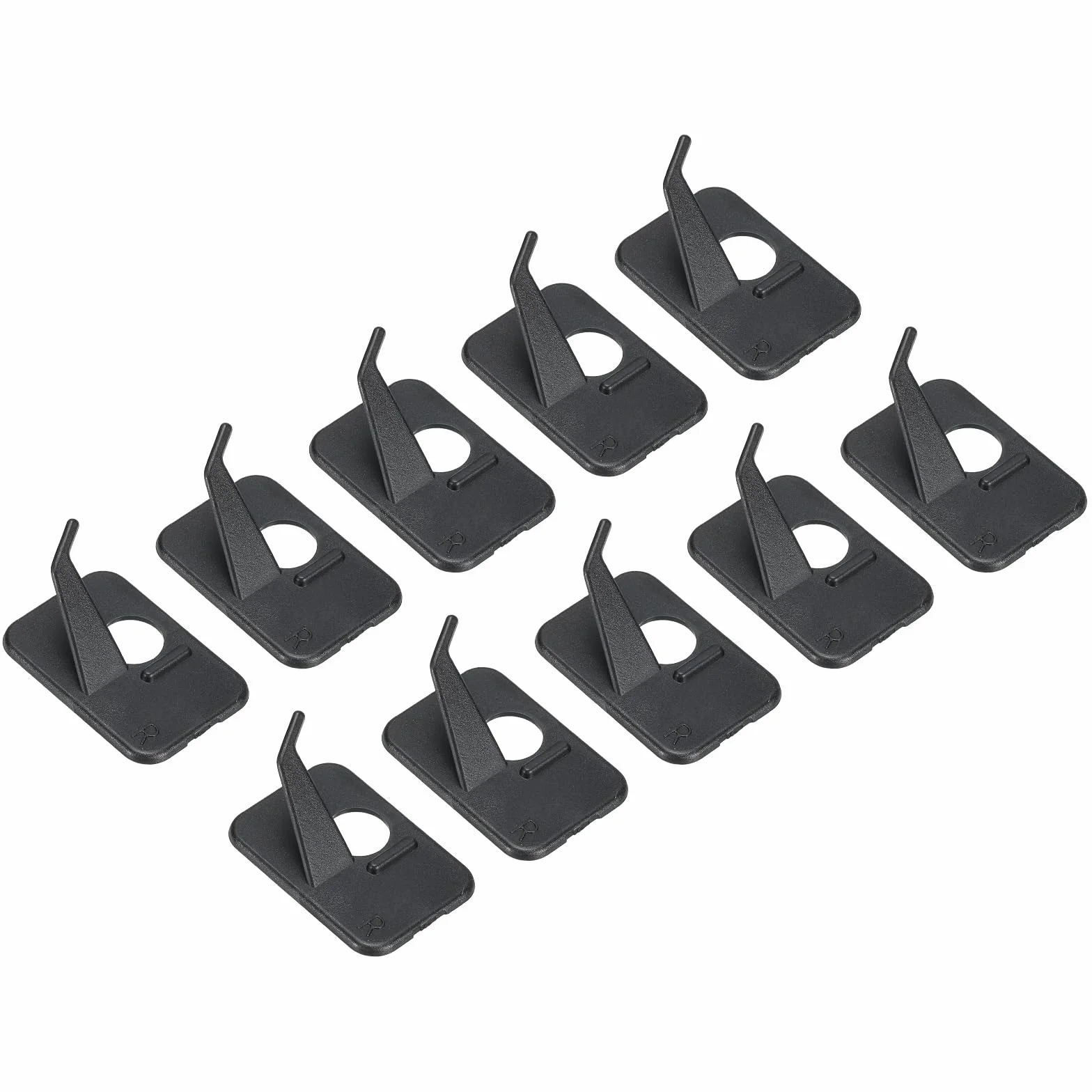 PATIKIL Flèche Repos, 12 Paquet Plastique Adhésif Tir Arc Support pour Droitier Arc Classique