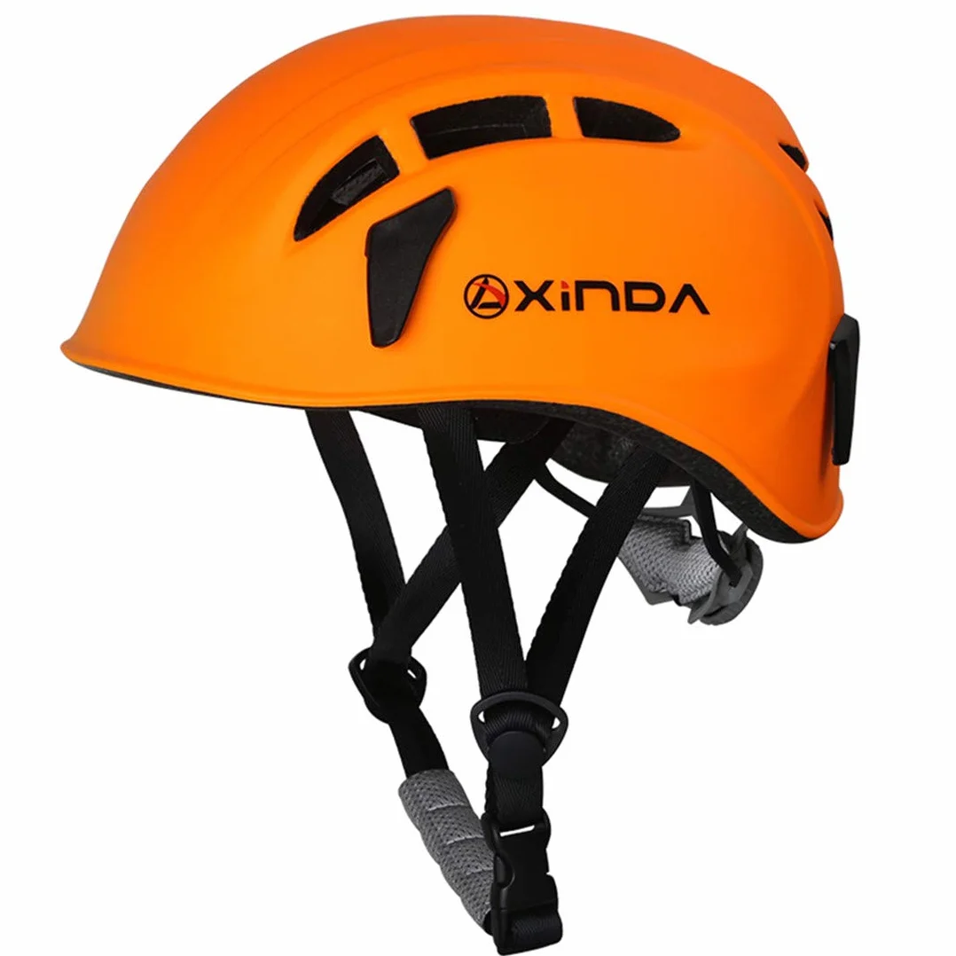Casque de sécurité escalade arbres kayak spéléologie rappel sauvetage ajustable 52-62CM 5 couleurs