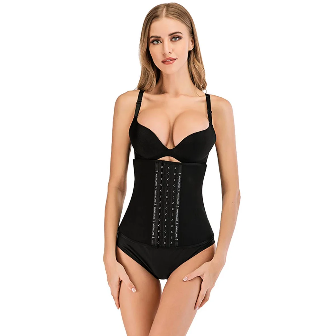 Ceinture de Sudation Femme,Ceinture Abdominale,Ceinture Amincissante,Soutien du Dos,Fitness Sauna Perte de Poids,Ajustable Ceinture de Minceur,Noir,S