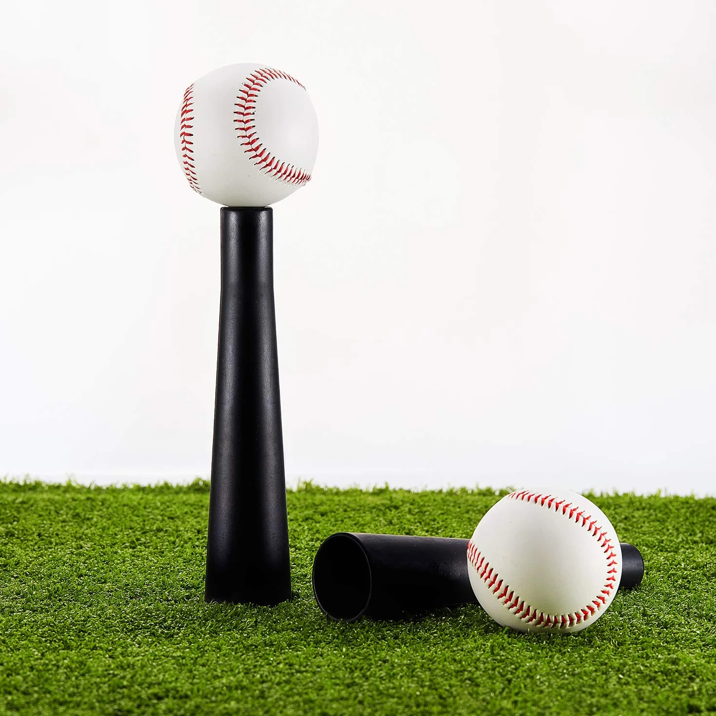 Sumind Lot de 3 pièces de rechange tee batteur caoutchouc entraînement baseball softball
