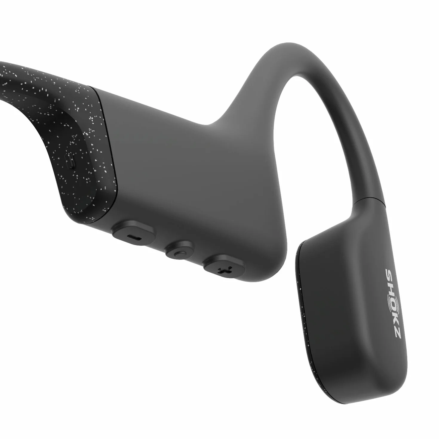 SHOKZ OpenSwim Open-Ear Kopfhörer Schwimmen MP3-Player Diamantschwarz