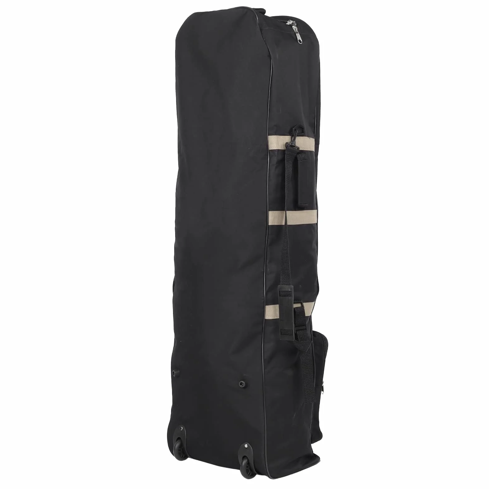 Sac de Voyage de Golf Pliable 600D avec Roues Étui de Club Or