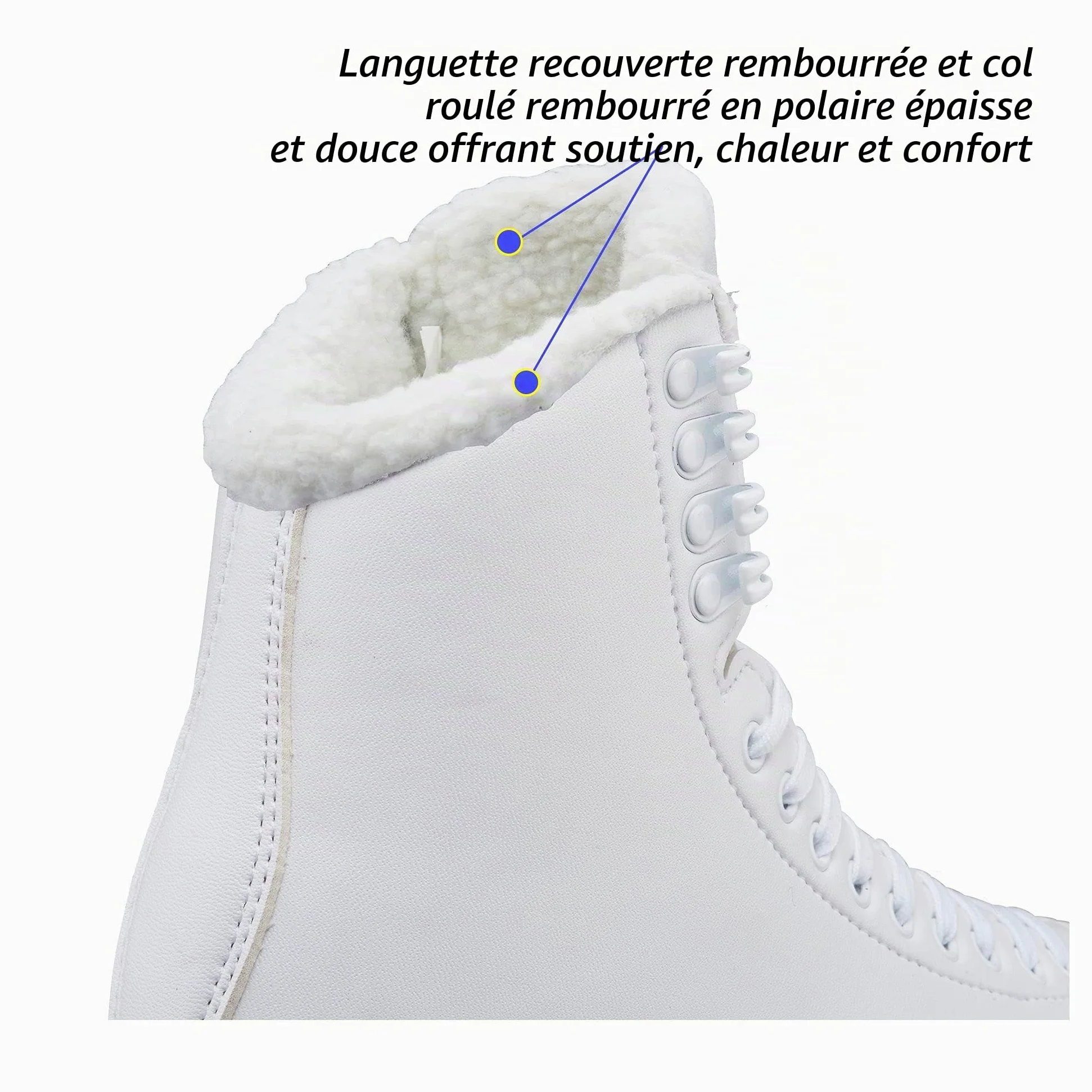 Jackson Ultima Jackson Classic Softskate Patins à Glace pour Femmes et Filles, Patins artistiques de qualité Olympique
