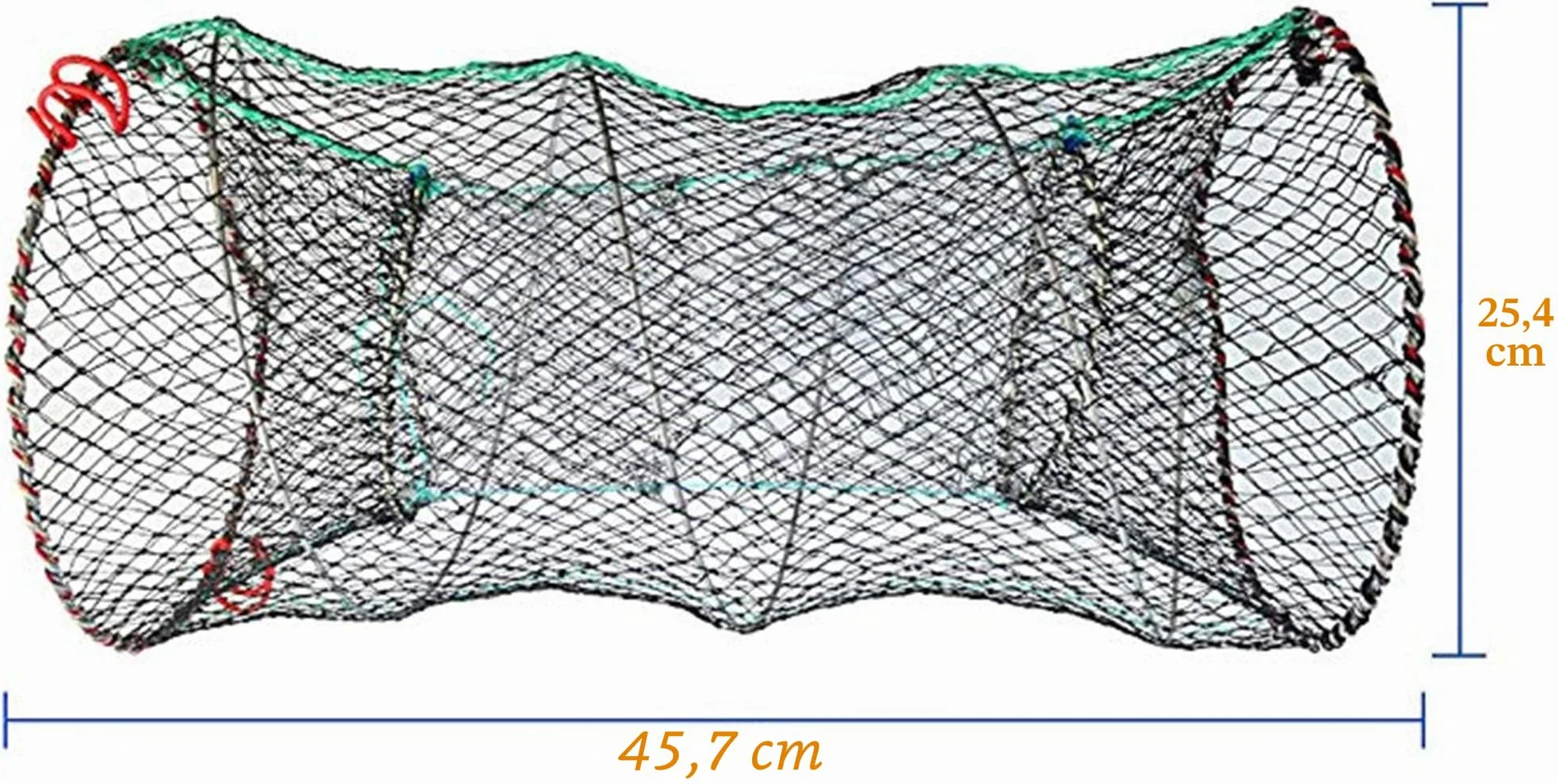 Filet à grenouilles crevettes crabes 30 x 55 cm nylon