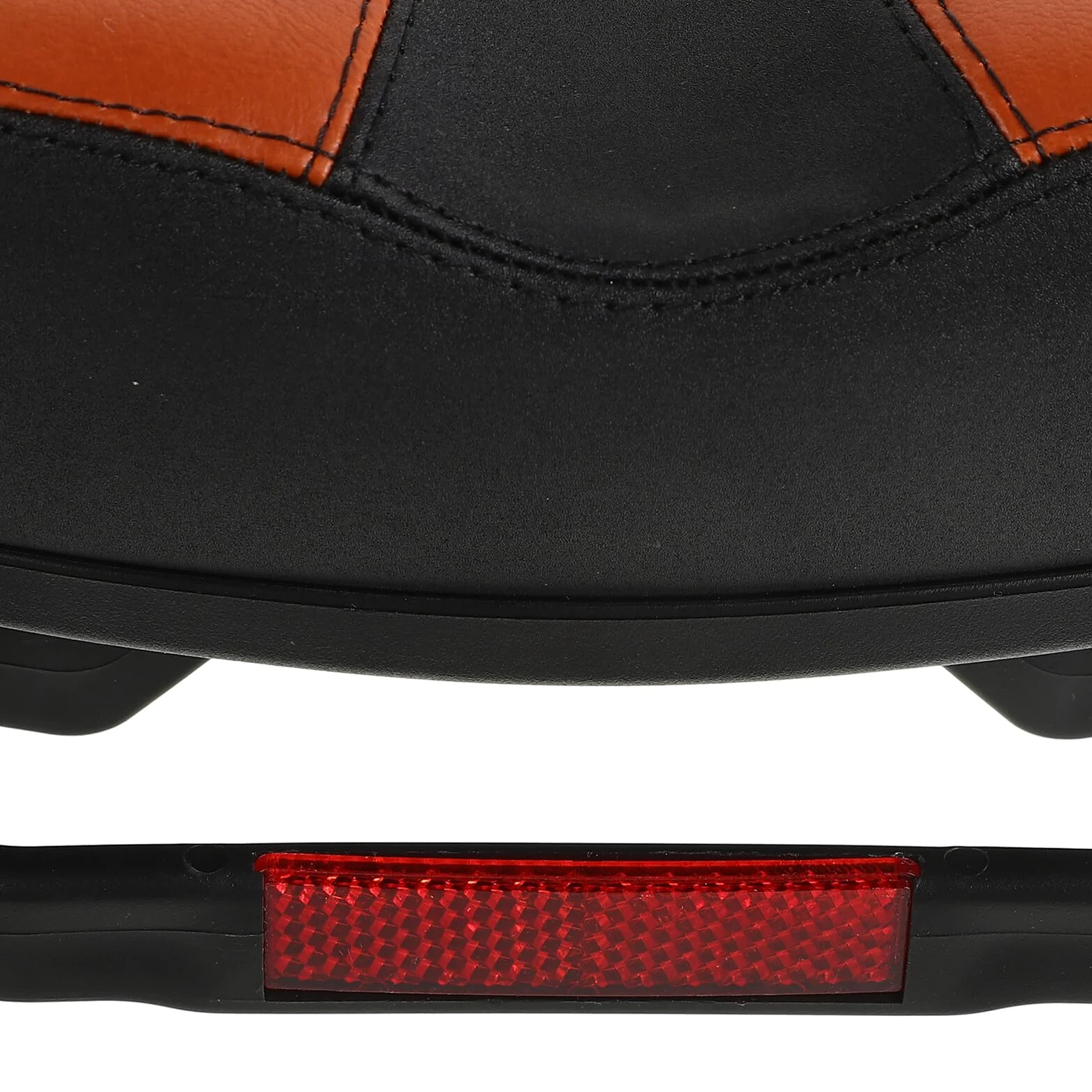 Coussin de Selle de Vélo Large sans Nez, Ergonomique, Antidérapant | Mousse Polyuréthane Pu, Entretien Facile, pour Vélos de Route et Électriques, Usage Quotidien