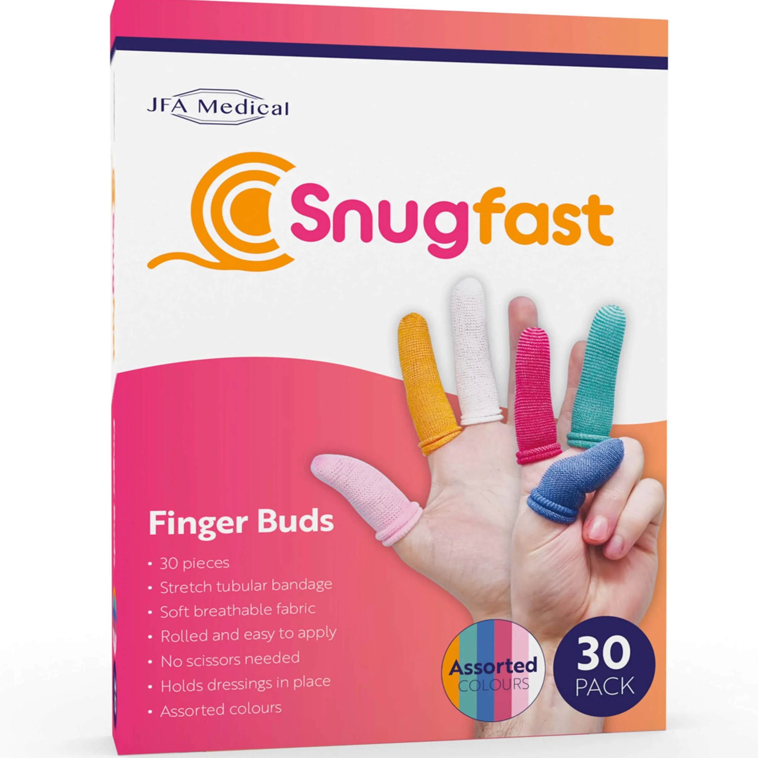 Protège-doigts lot de 30 pièces différentes couleurs