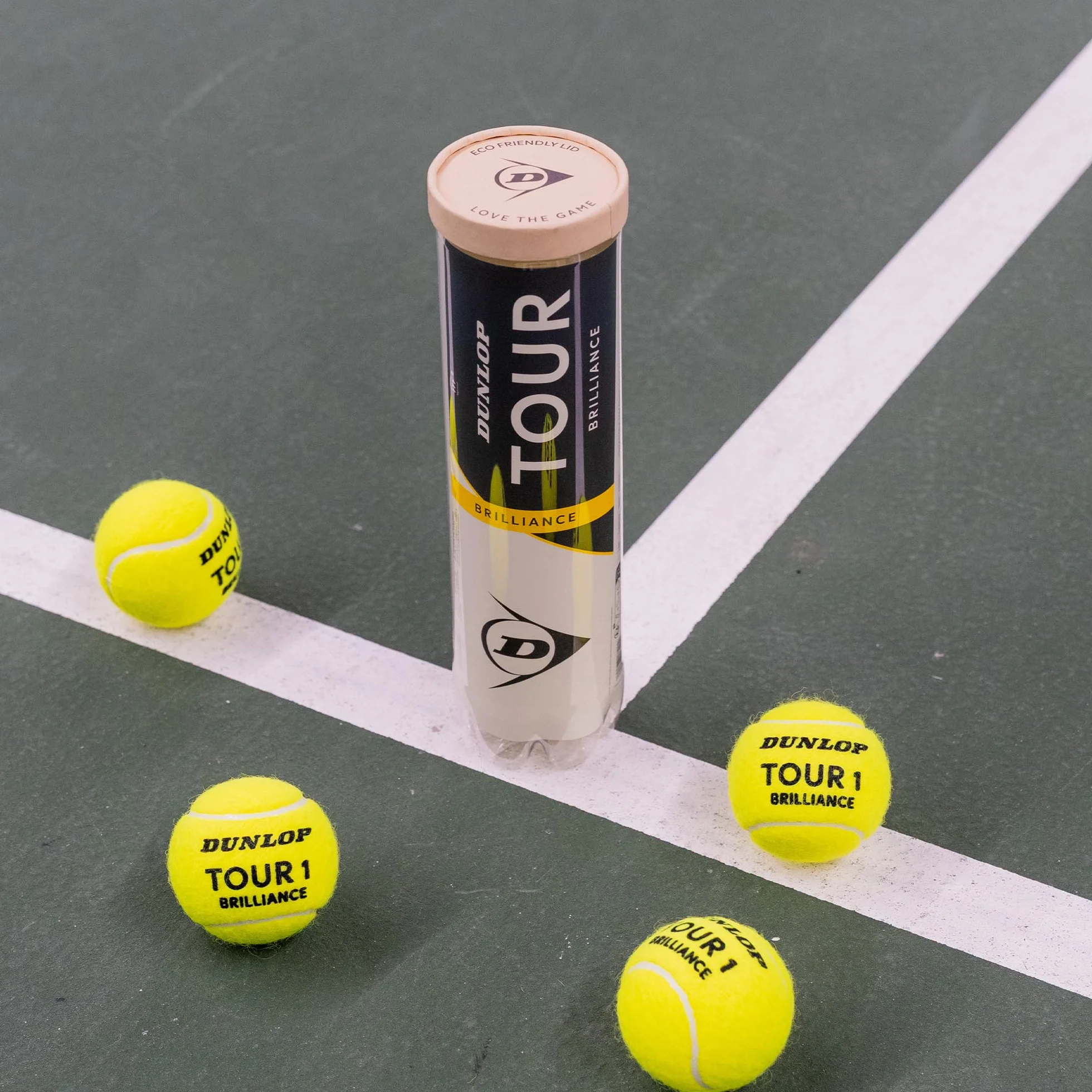 DUNLOP Balle de Tennis Tour Brilliance