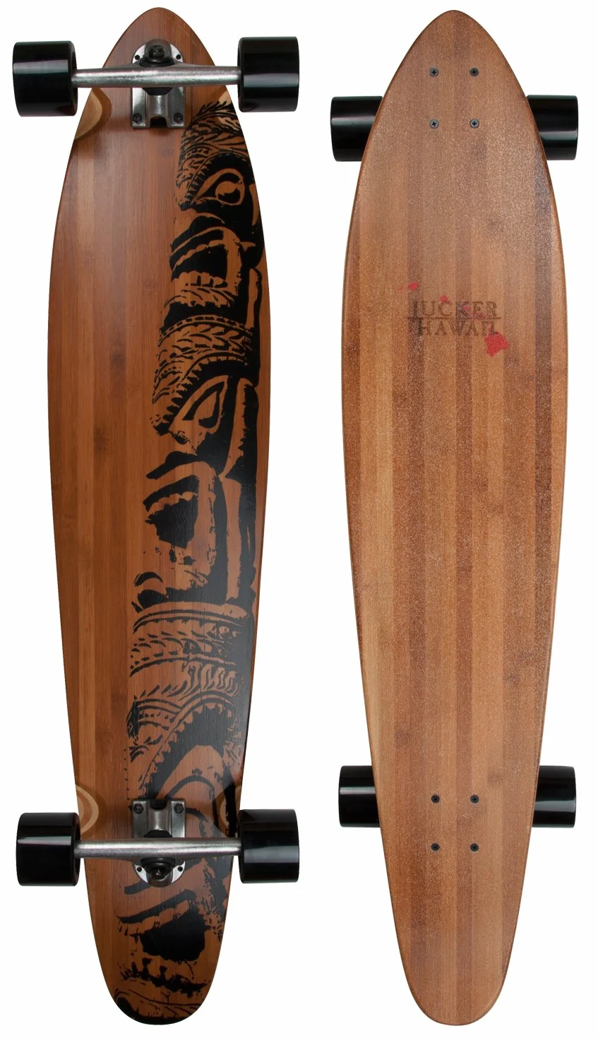 Jucker Hawaii Cruiser Makaha Longboard Pintail Bamboo 6 variantes