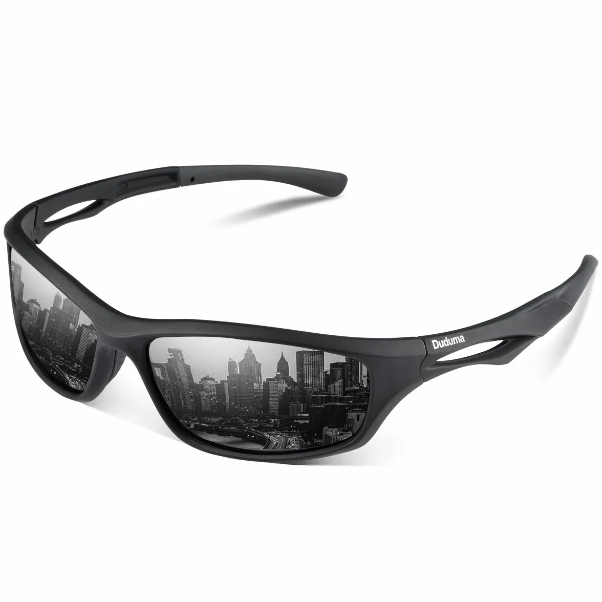 Duduma Lunettes de soleil homme polarisées TR90 UV400 peche cyclisme