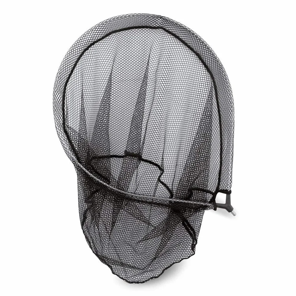 Lineaeffe Tête d´Epuisette Filet Noir 40 x 50 40 cm Tête d'Épuisette Pêche Filet Carpe Carnassiers Maille