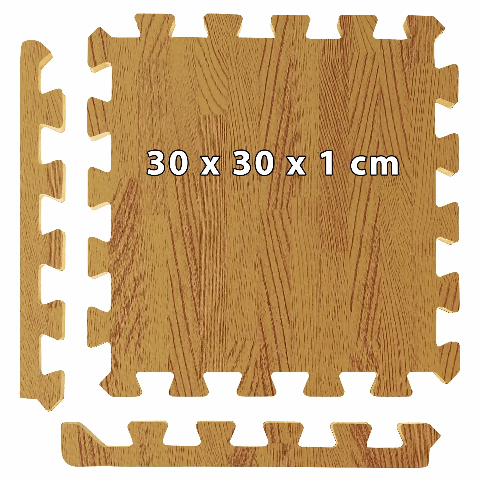 ALPIDEX Tapis Protection Sol 1,95 m² 21 Pièces 30 x 30 x 1 cm Mousse Fitness Sport Gym
