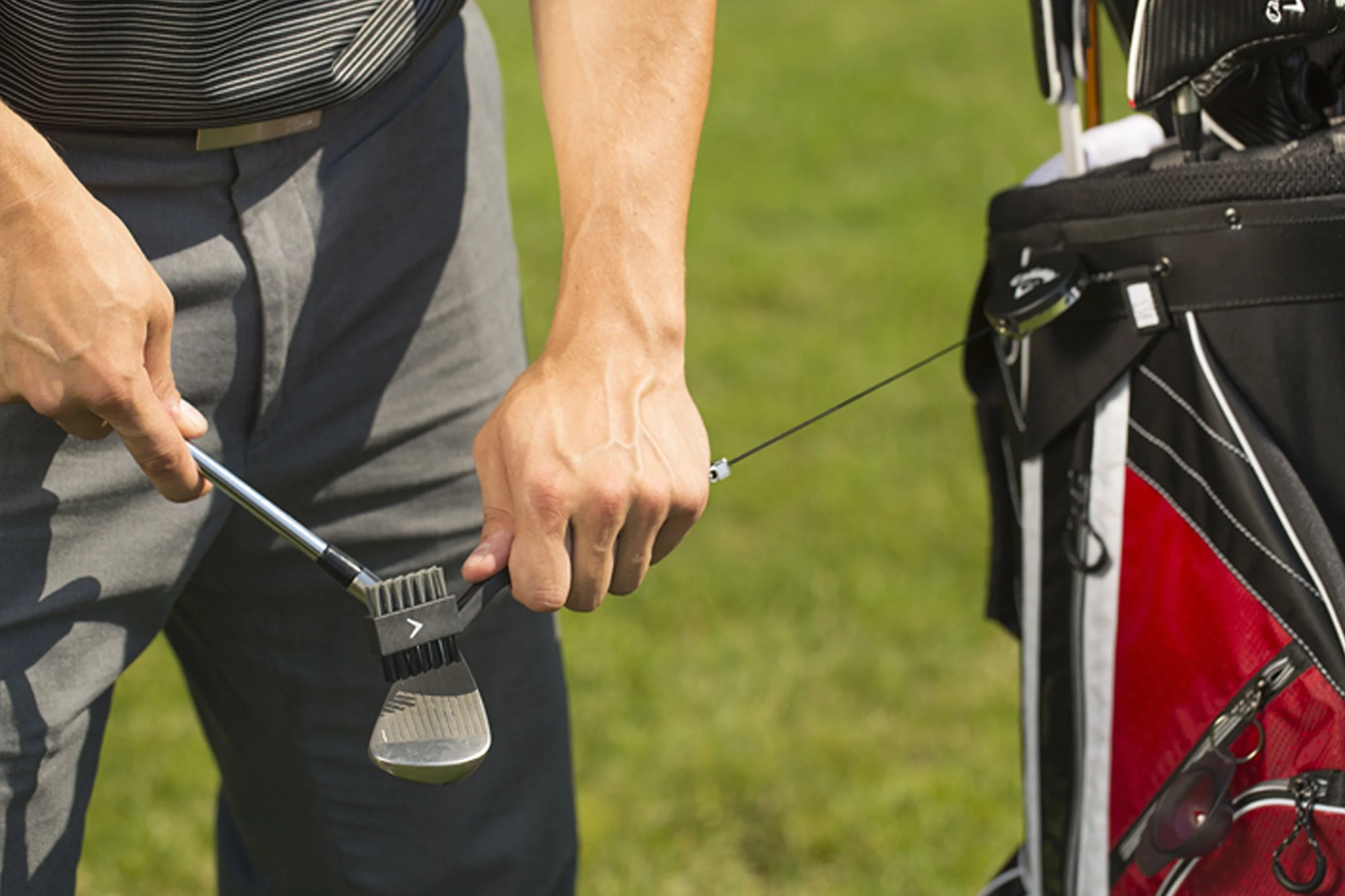Callaway Brosse de Nettoyage pour Club de Golf Noir
