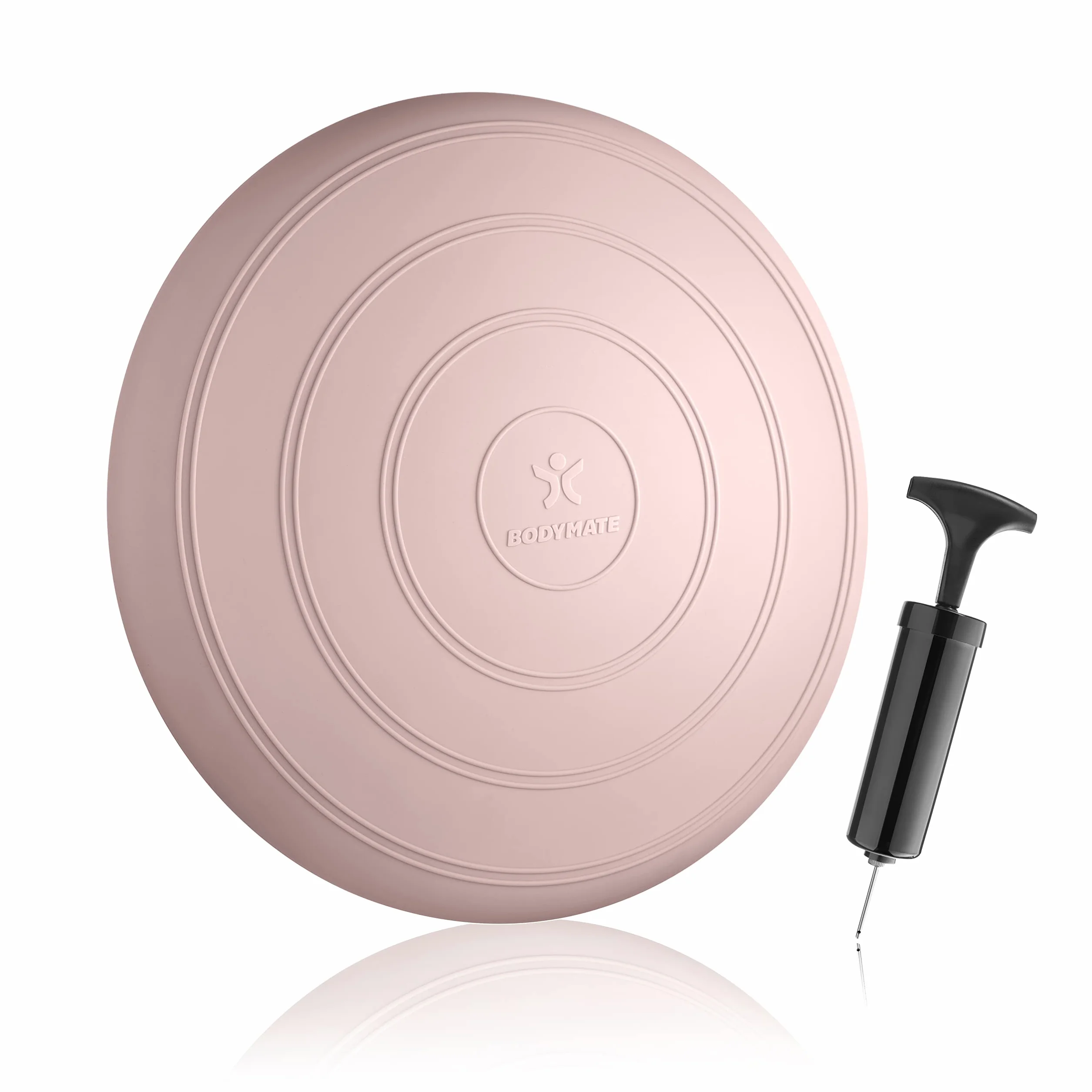 BODYMATE Coussin d'équilibre Comfort Ø33cm Pompe Incluse Gonflable Core Training Fitness rééducation
