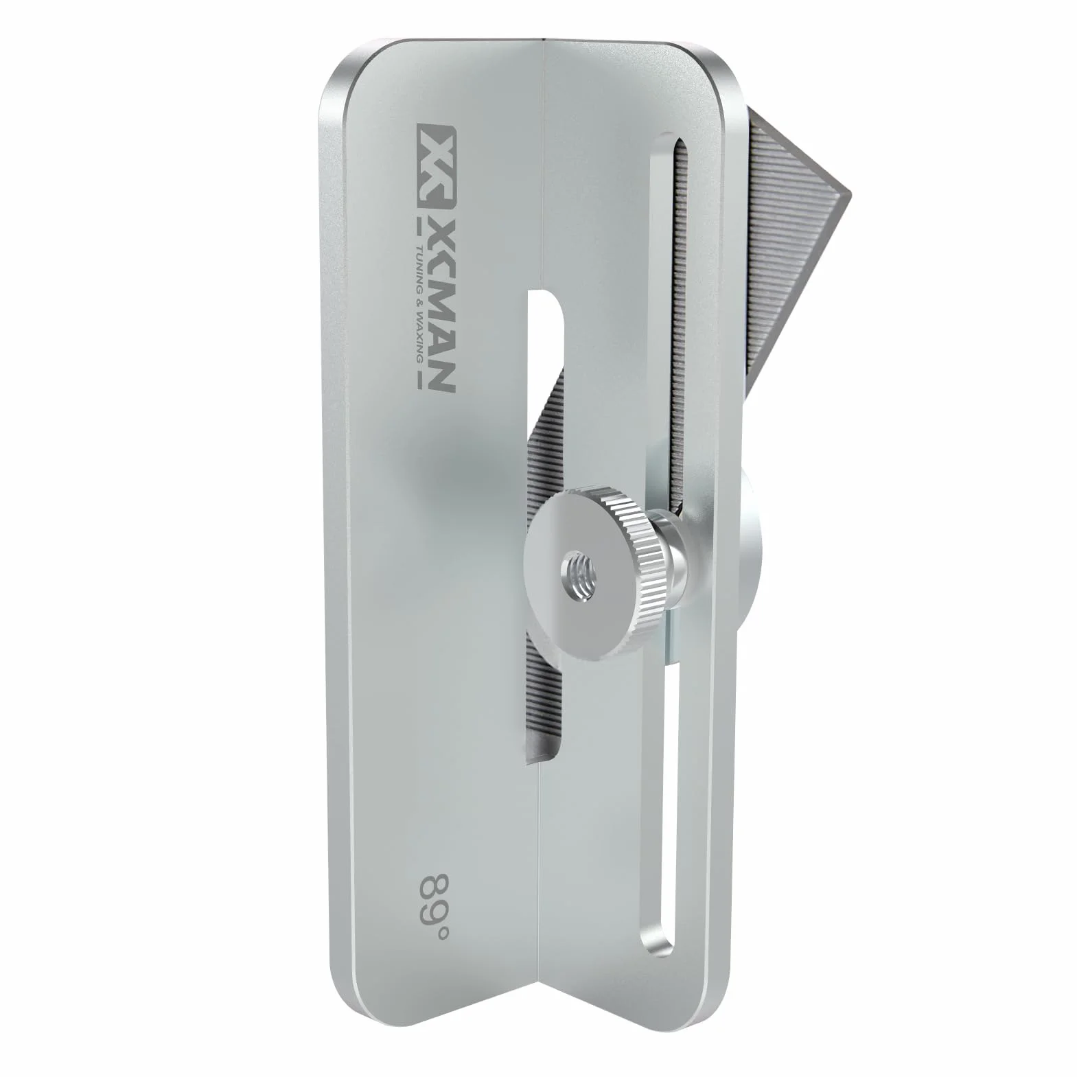 XCMAN Guide Lime Aluminium Rigide Affûtage Snowboard Précision CNC avec Dispositif de Serrage