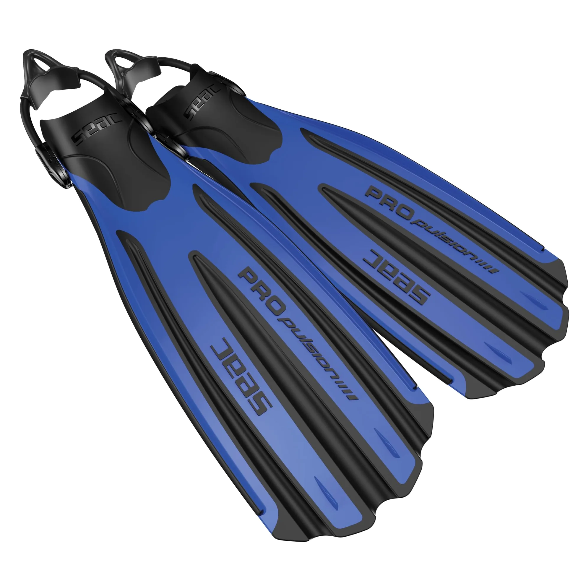 SEAC Propulsion S, Palmes de plongée avec Sangle élastique, Made in Italy