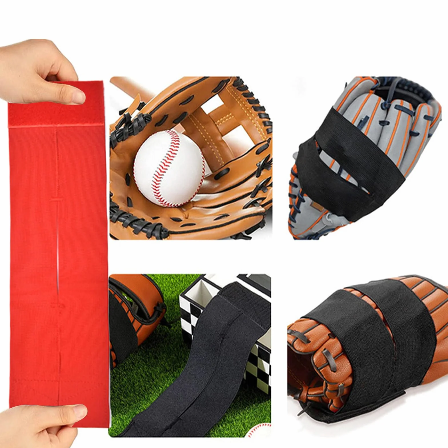 Housse de gant de baseball boxe softball protection multifonction sangle de maintien sport entraînement