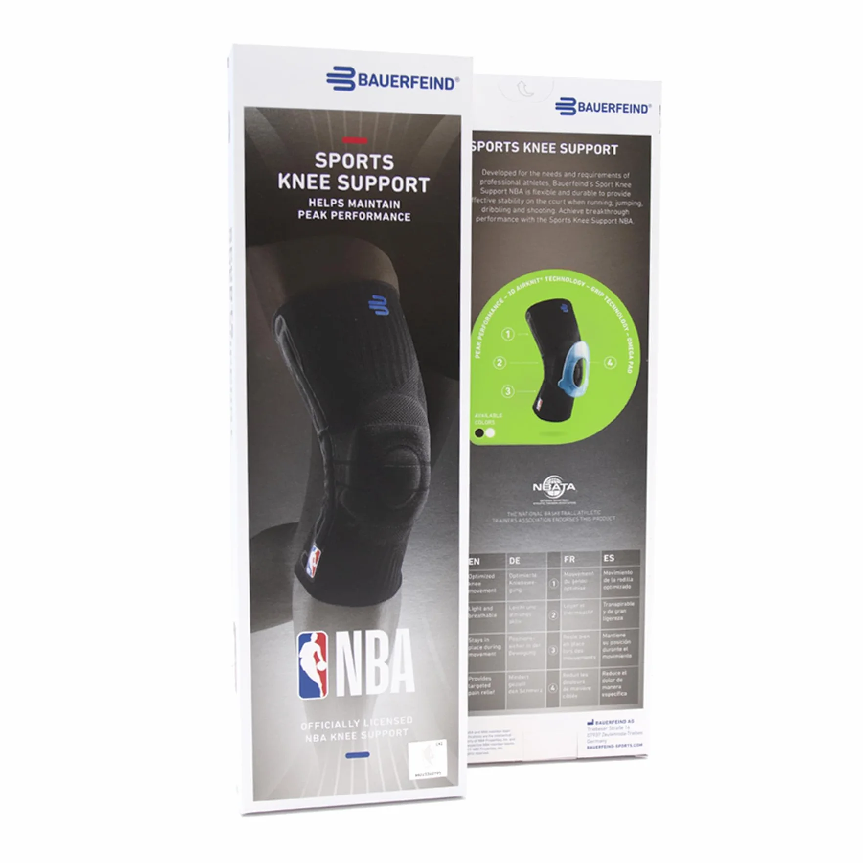 Bauerfeind Genouillère NBA Unisexe