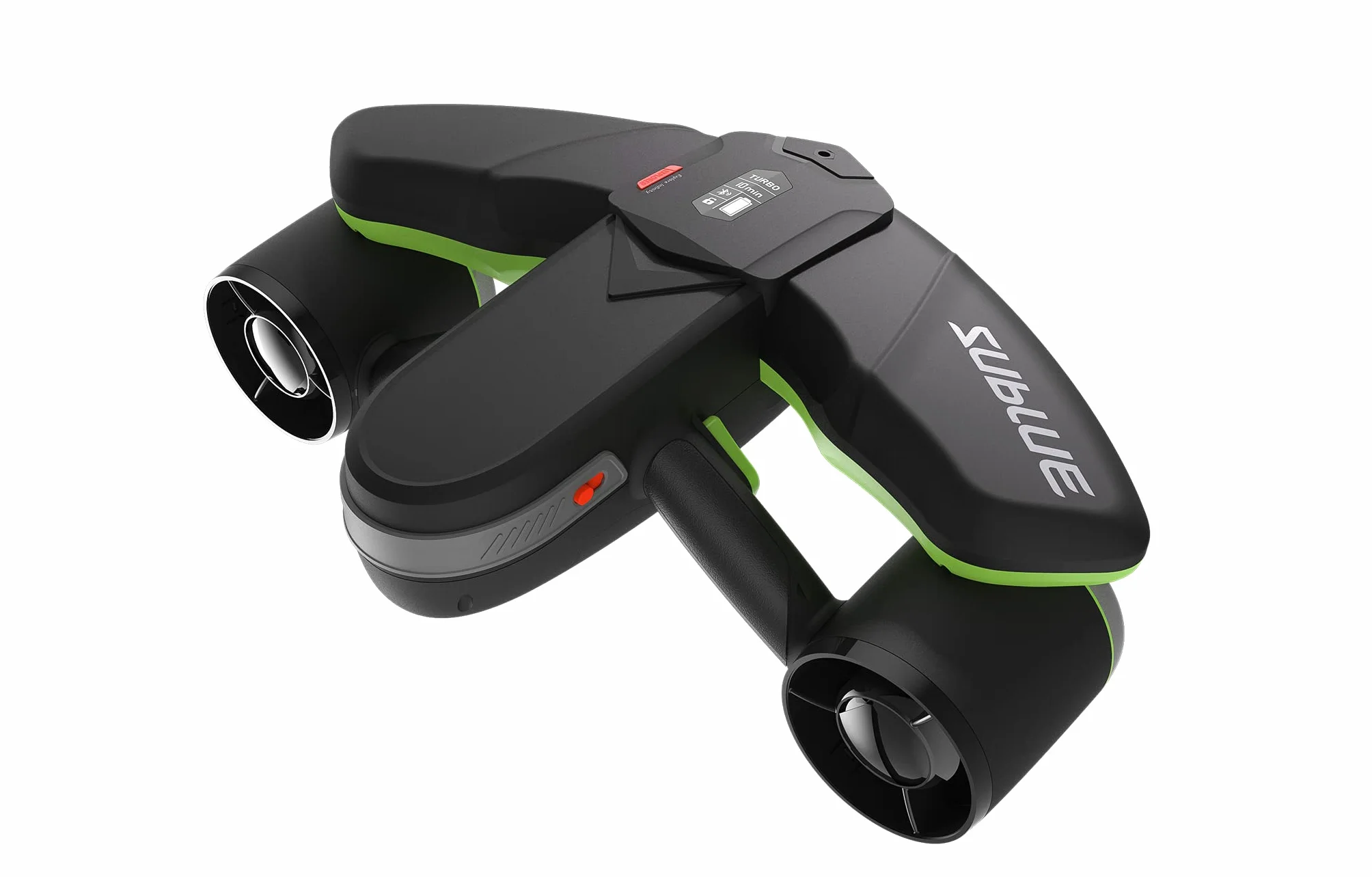 Sublue NAVBOW Scooter sous Marin Noir Vert 7,2 km/h Profondeur 40m Autonomie 60 Minutes