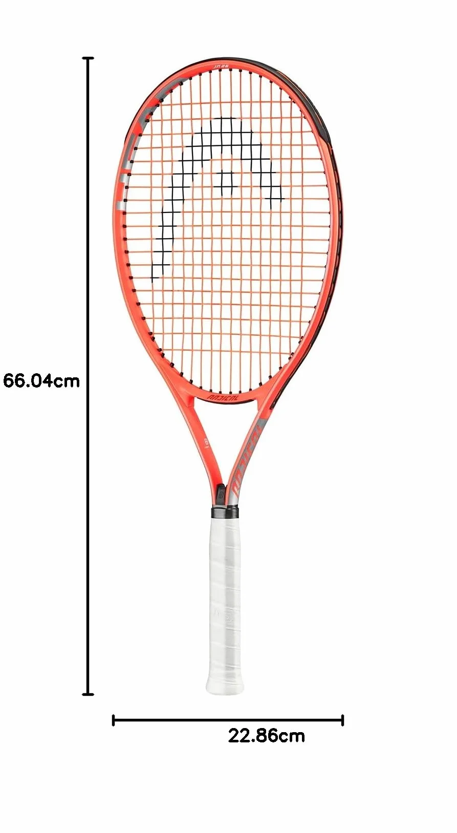 Head Radical Jr Raquette de Tennis pré-cordée pour débutants