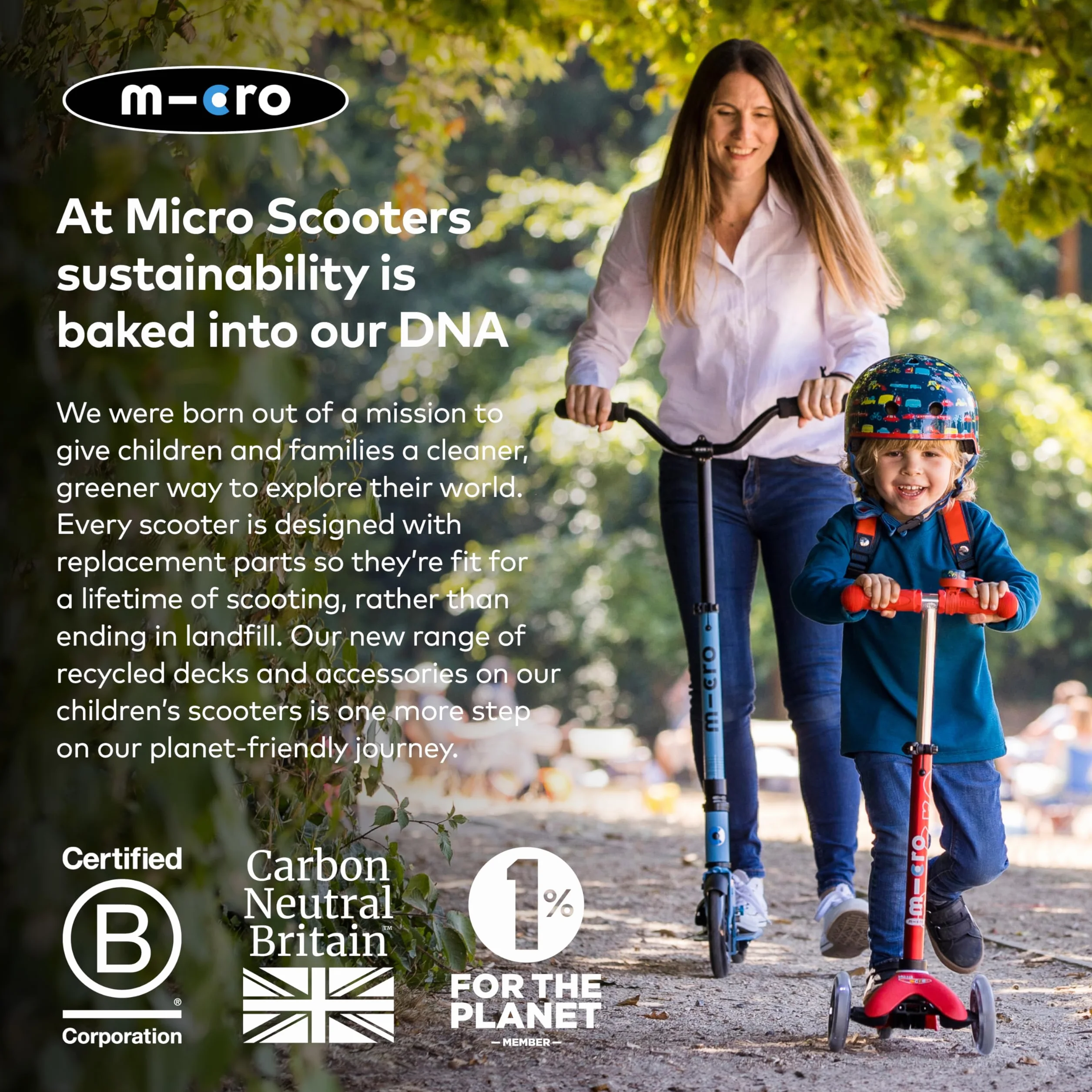 Micro Balance Bike Lite Cadre Magnesium Roues EVA 2 à 5 Ans