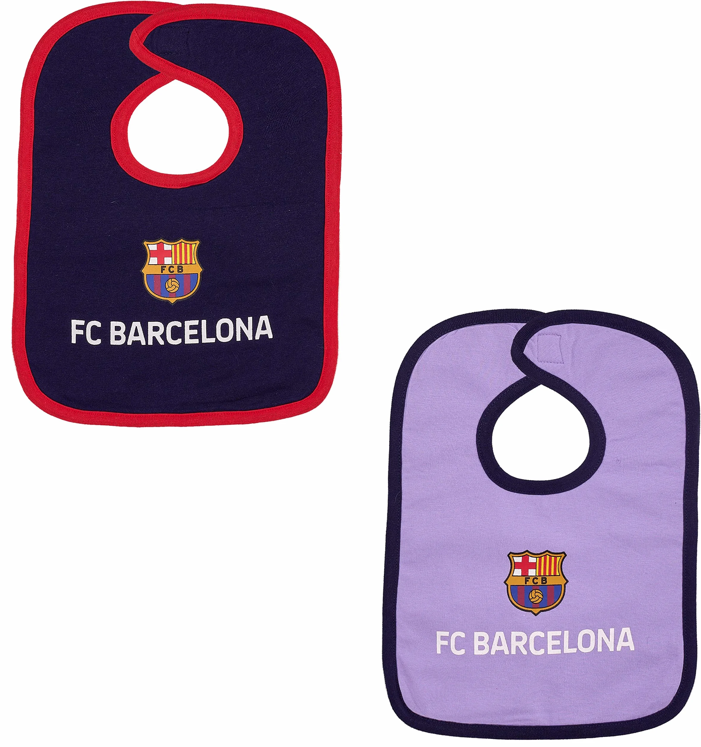 Bavoir Barça Collection Officielle FC Barcelone bébé garçon Lot 2