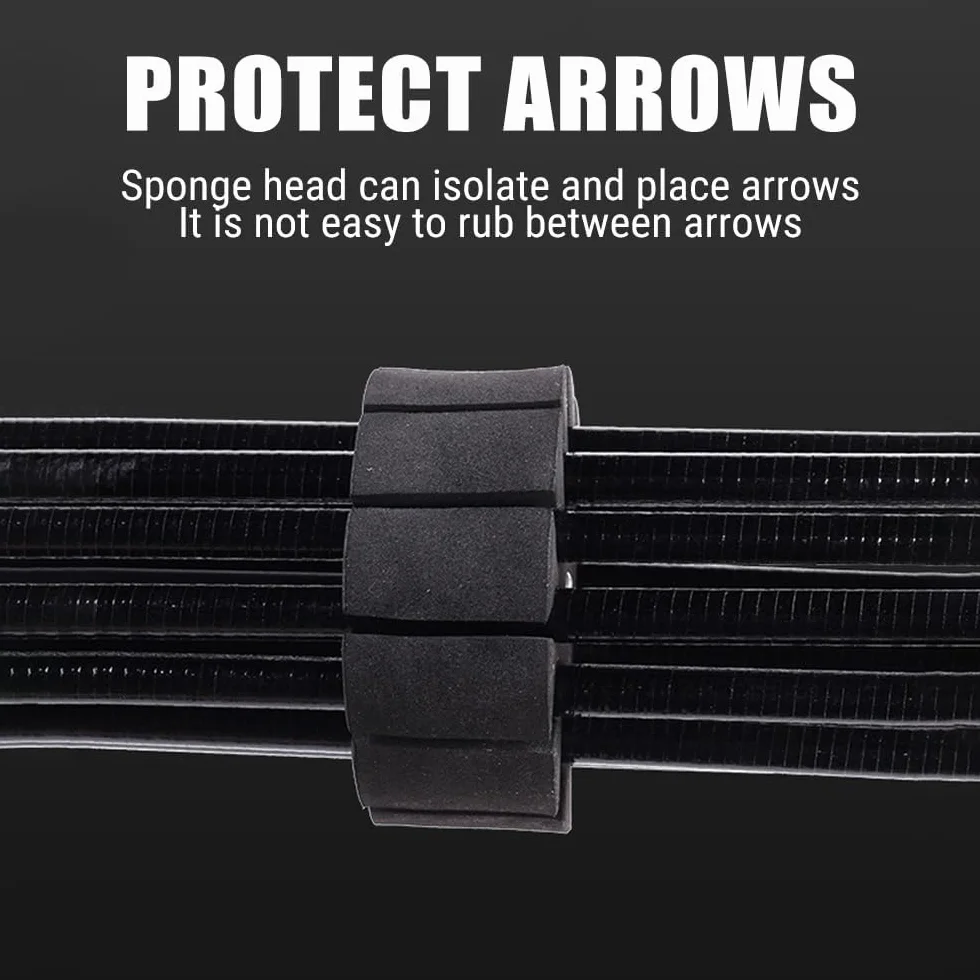 DEWIN Flèche Rack Durable EVA Mousse Ronde Séparateur Porte Chasse Extérieure Archery Accessory 6 Pcs