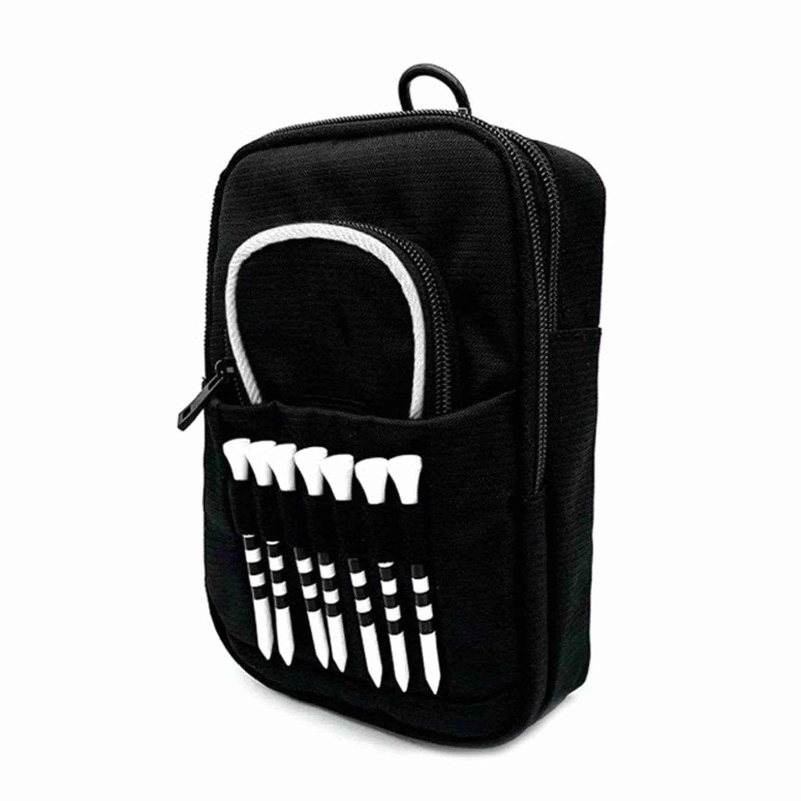 Sac pour balle de golf, pochette pour balle de golf | Organisateur de sac de golf Pochette pour objets de valeur de golf,Pochette pour balle de golf, sac organisateur de tee-shirt de golf, pochette po