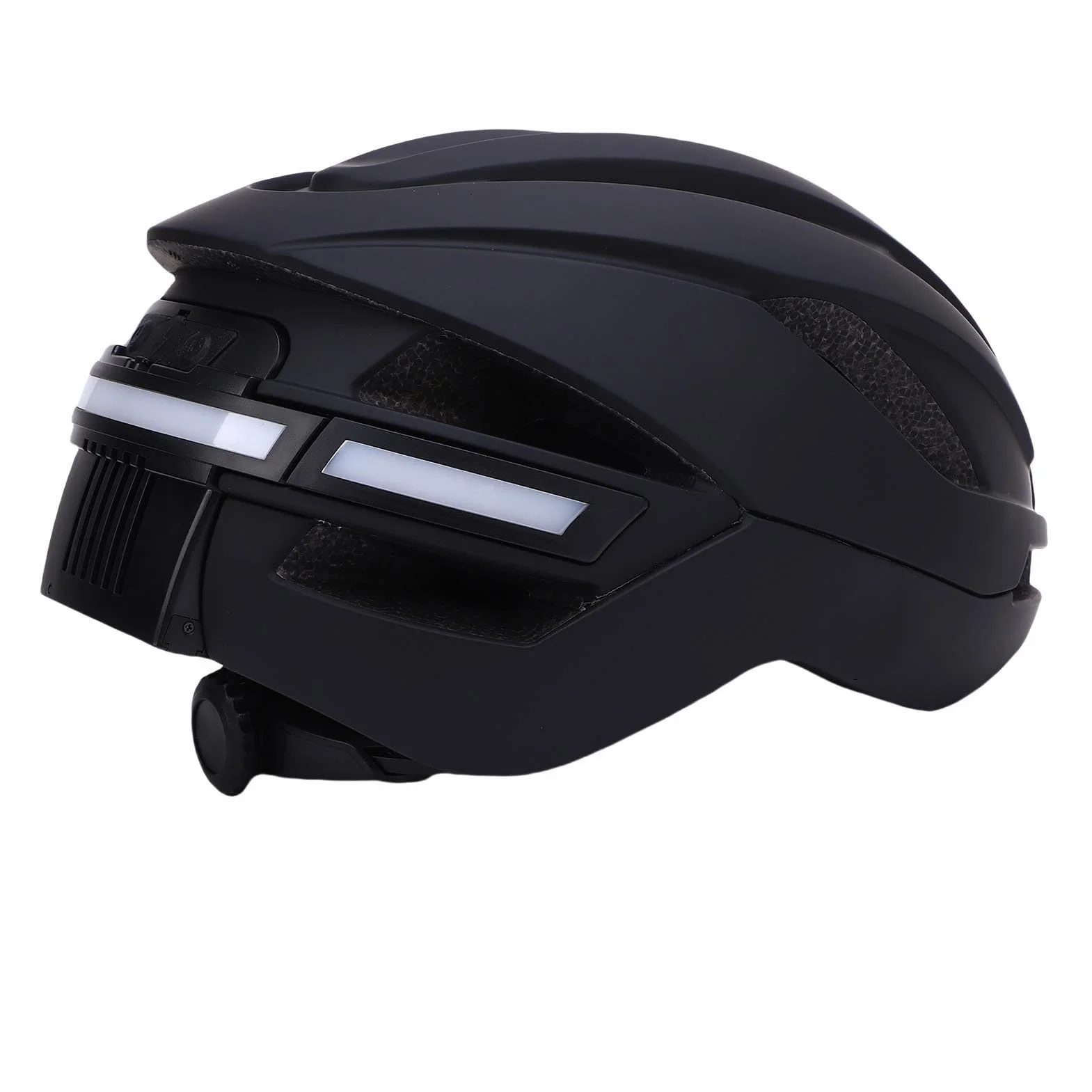 Lazmin112 Casque de Vélo avec Caméra, Enregistreur Vidéo HD 1080p, BT Casque de Vélo Intelligent, avec Feu Arrière, Lecteur de Musique, Télécommande, Objectif Grand Angle 170° (Black)