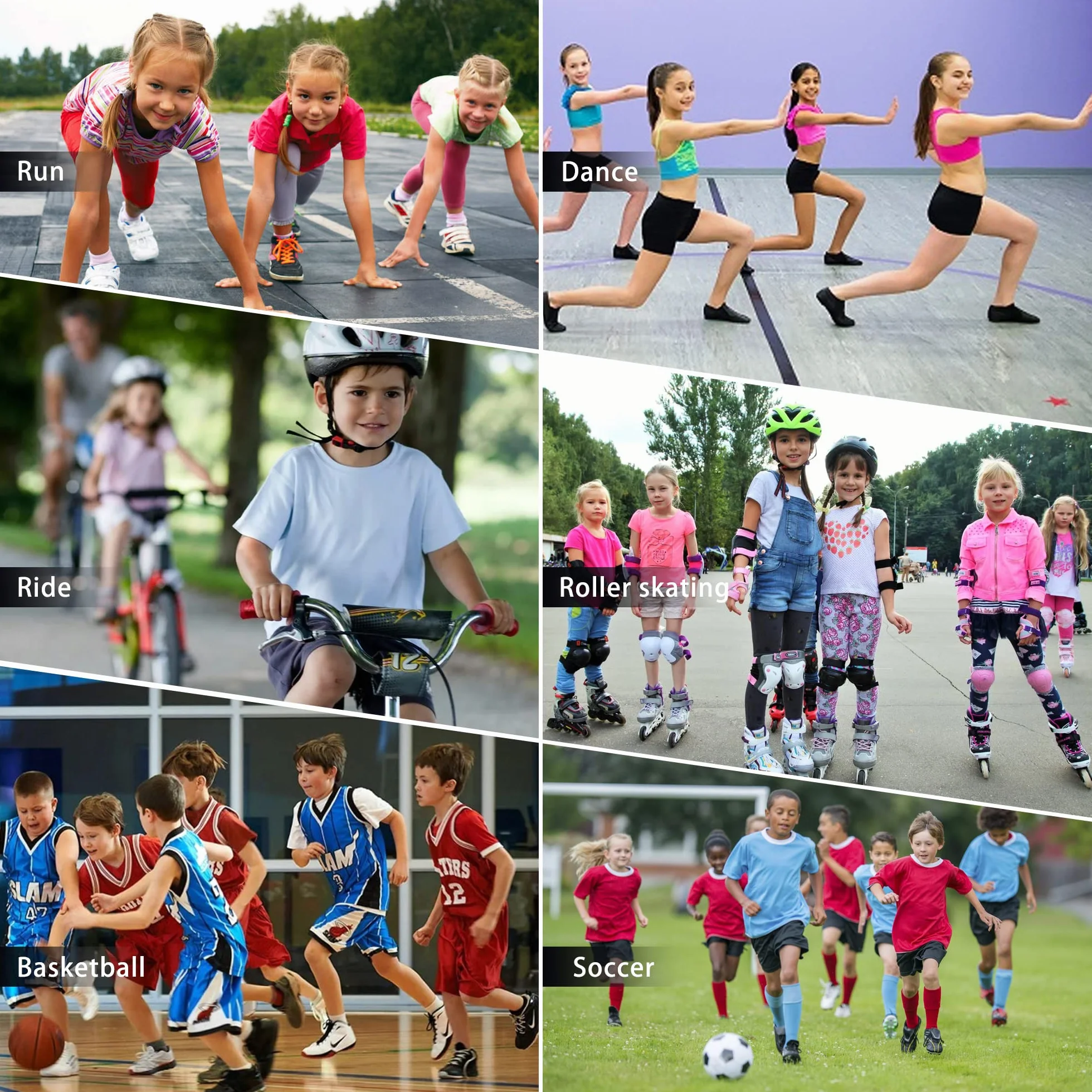 EULANT Genouillère Volley Enfant Souple Protection Sport Handball Football Skate