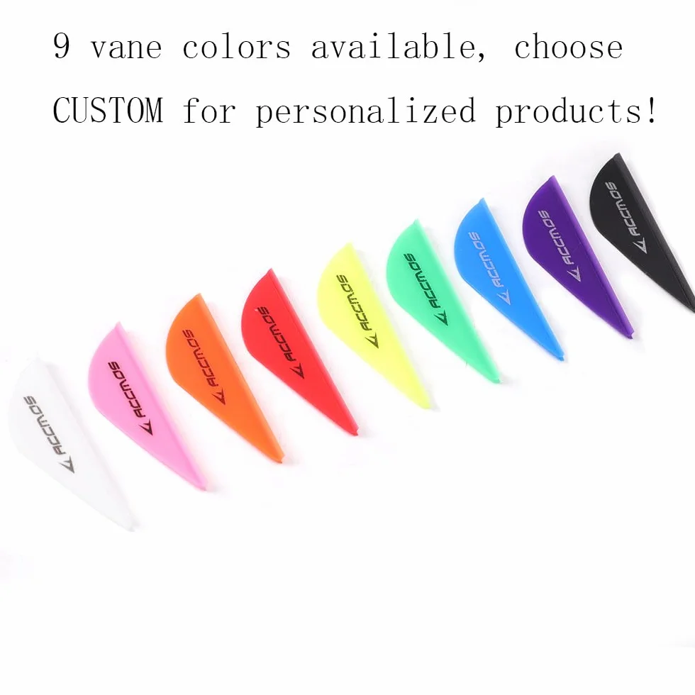 Flèches en Carbone Longueur Personnalisée 300-800 Spine Pointe Amovible 2" Plume Plastique pour Arc Recurve Arc à Poulies Tir à l’Arc