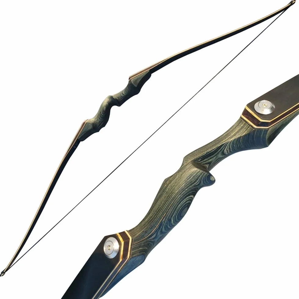Arc Classique Takedown 60'' Recourbé 30lbs 35lbs 40lbs Tir à l'Arc Chasse Bois