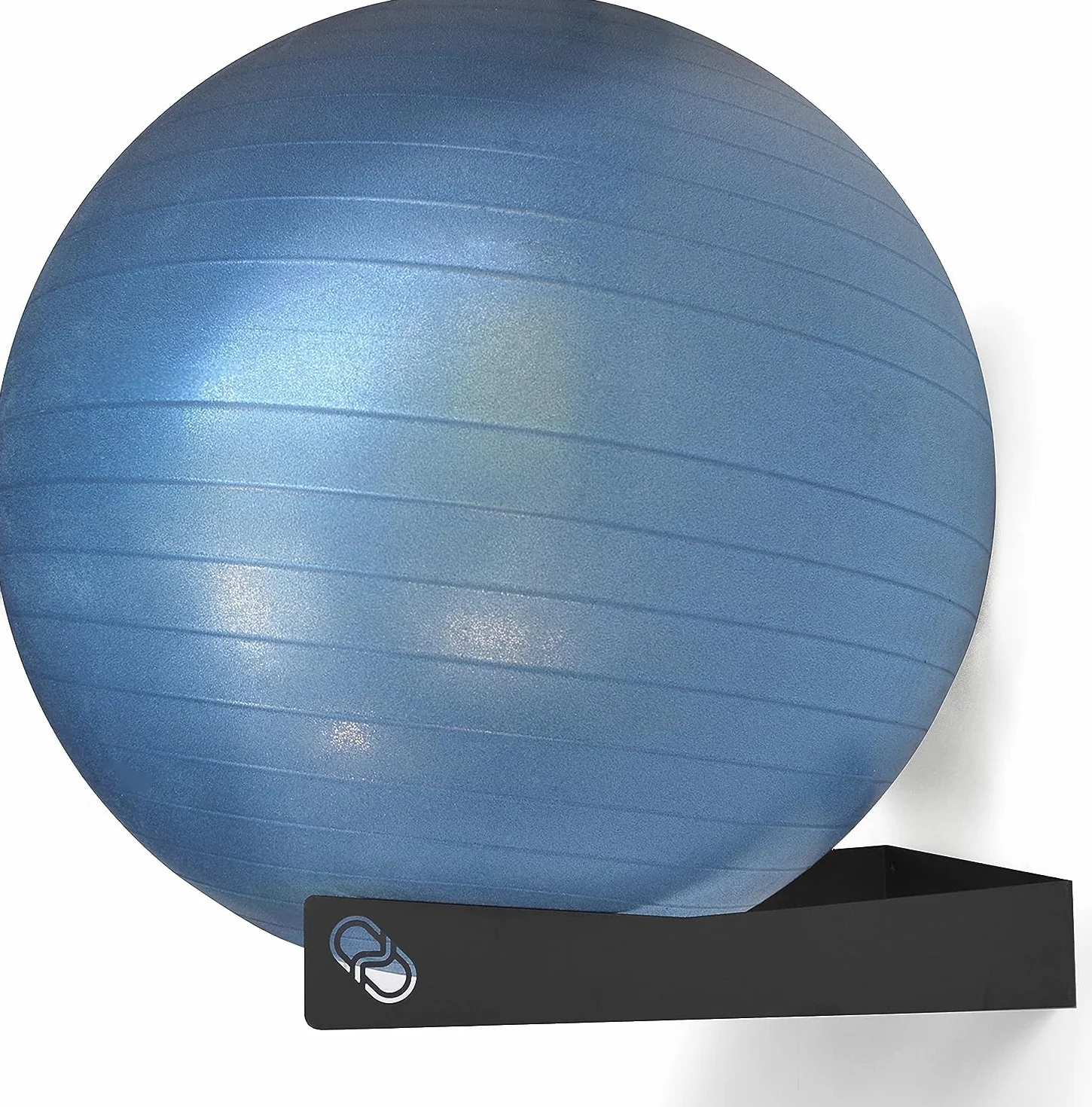 Support Mural pour Ballon de Pilates, Yoga, Fitness, Acier au Carbone
